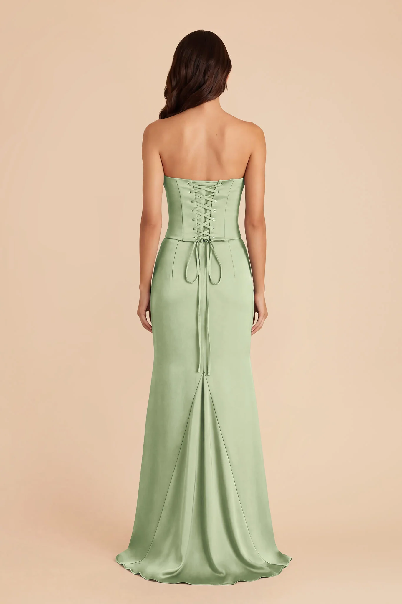 Cher Matte Satin Set - Pistachio - Image 5