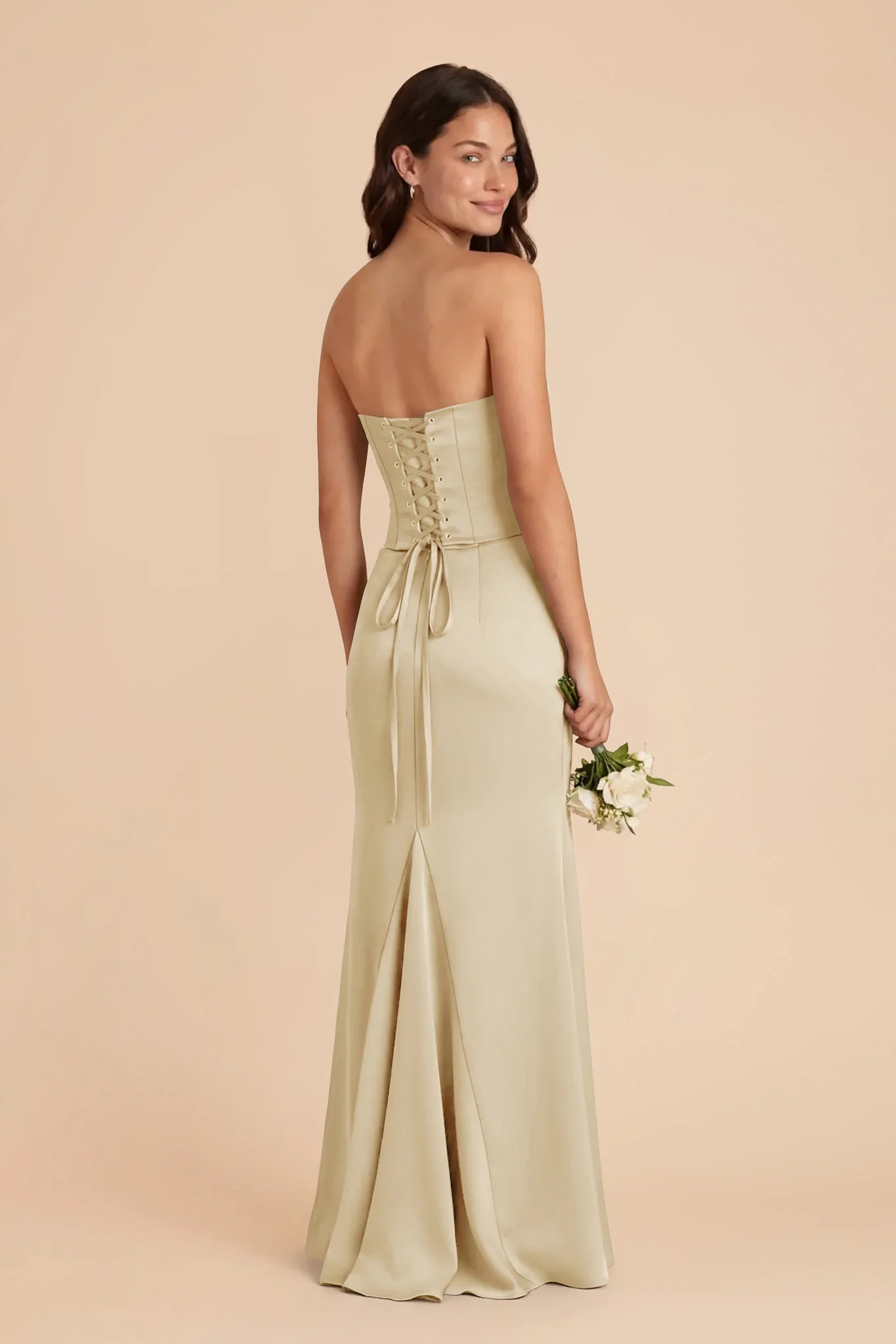 Cher Matte Satin Set - Prosecco - Image 4