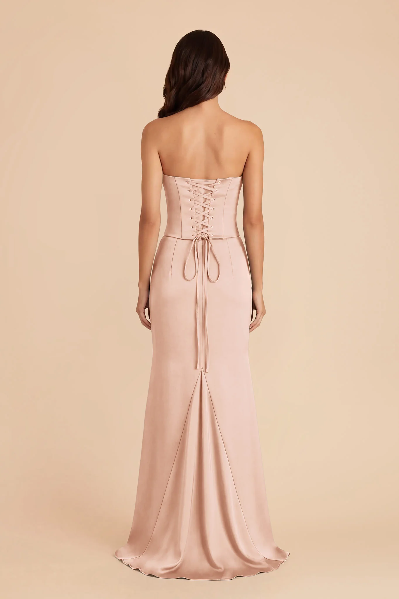 Cher Matte Satin Set - Rose Gold - Image 5