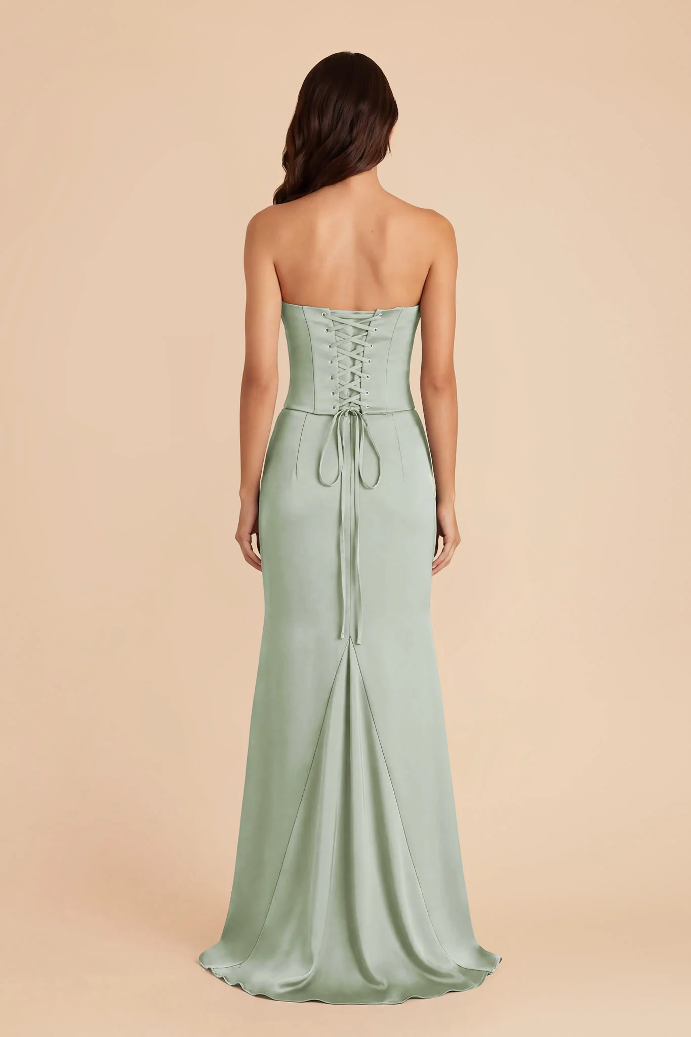 Cher Matte Satin Set - Sage - Image 5