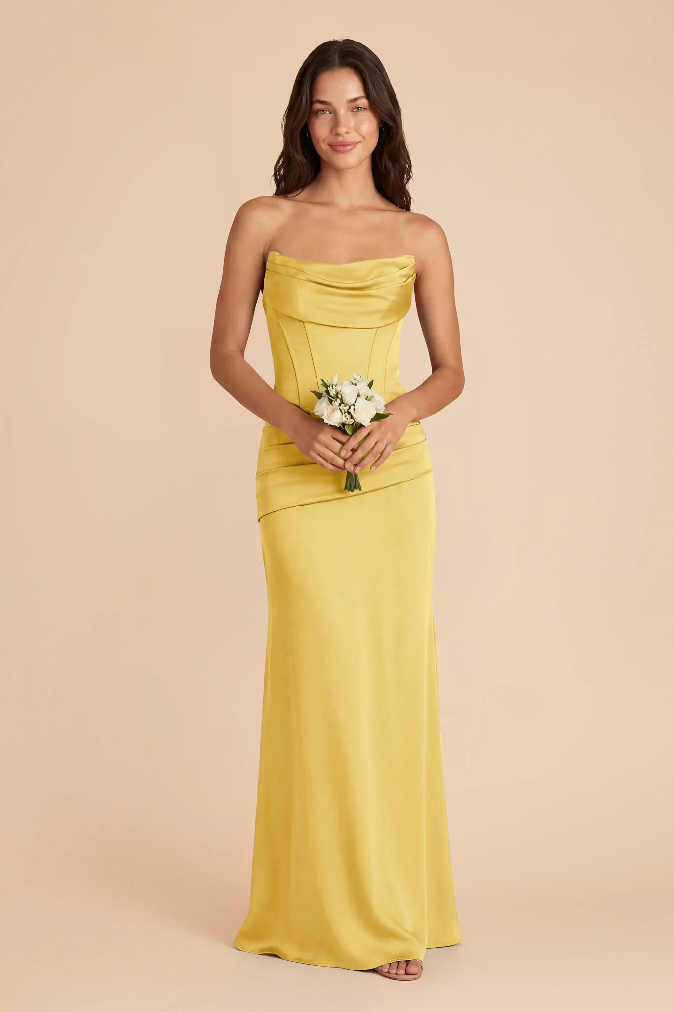 Cher Matte Satin Set - Sunflower Yellow - Image 3