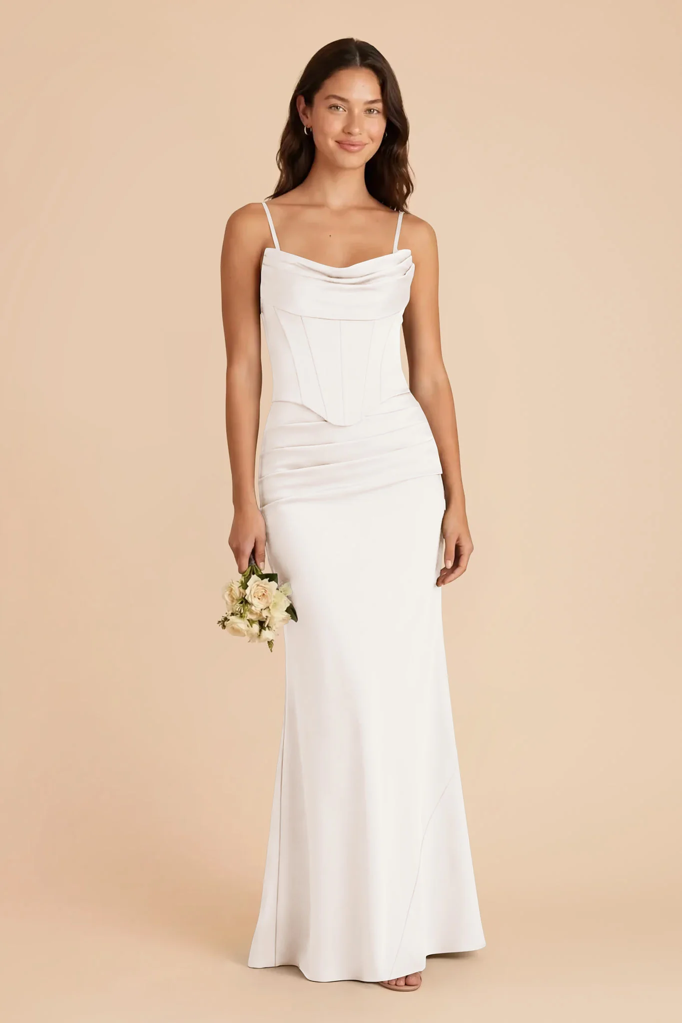 Cher Matte Satin Set - White - Image 2