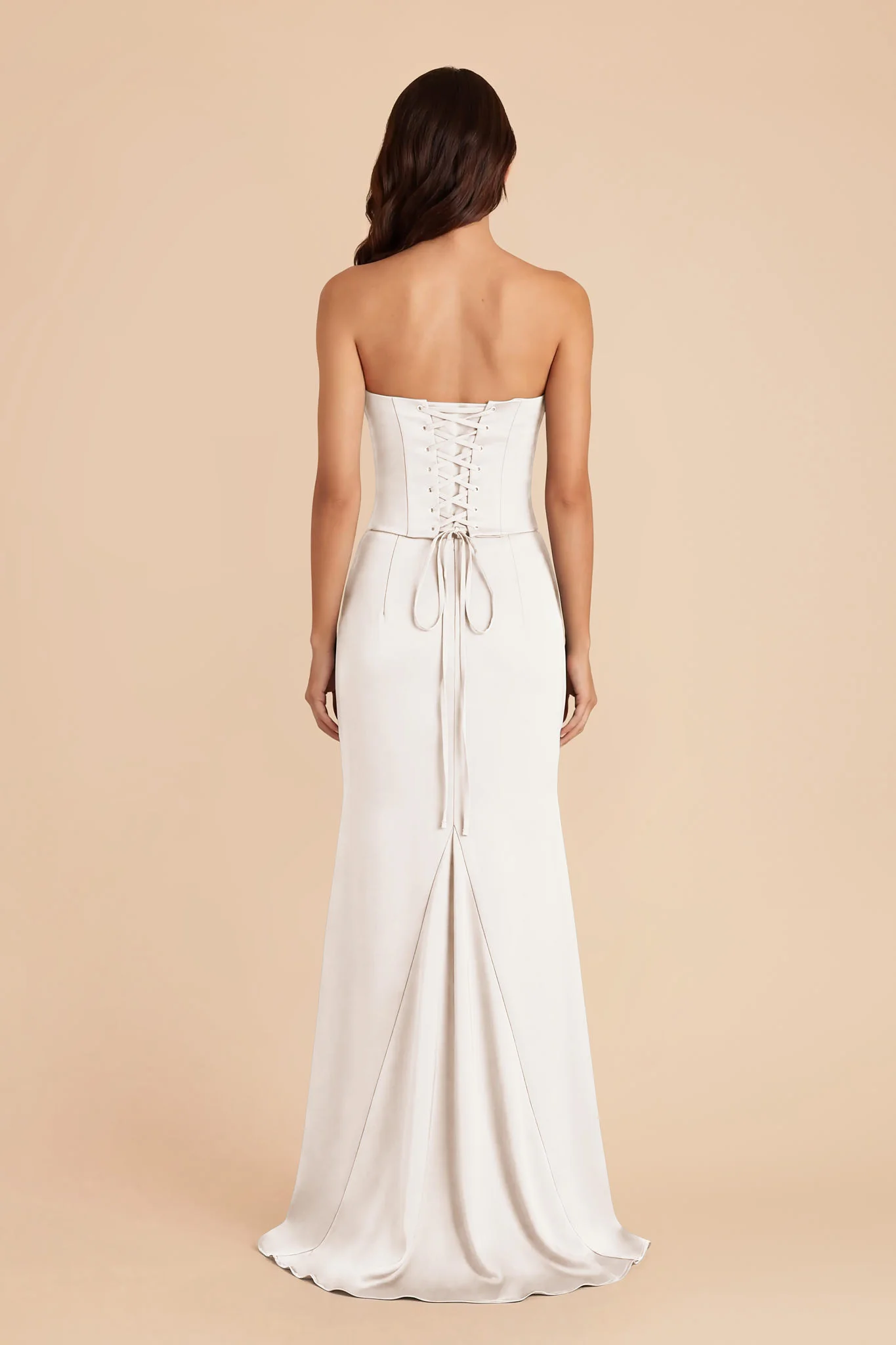 Cher Matte Satin Set - White - Image 5