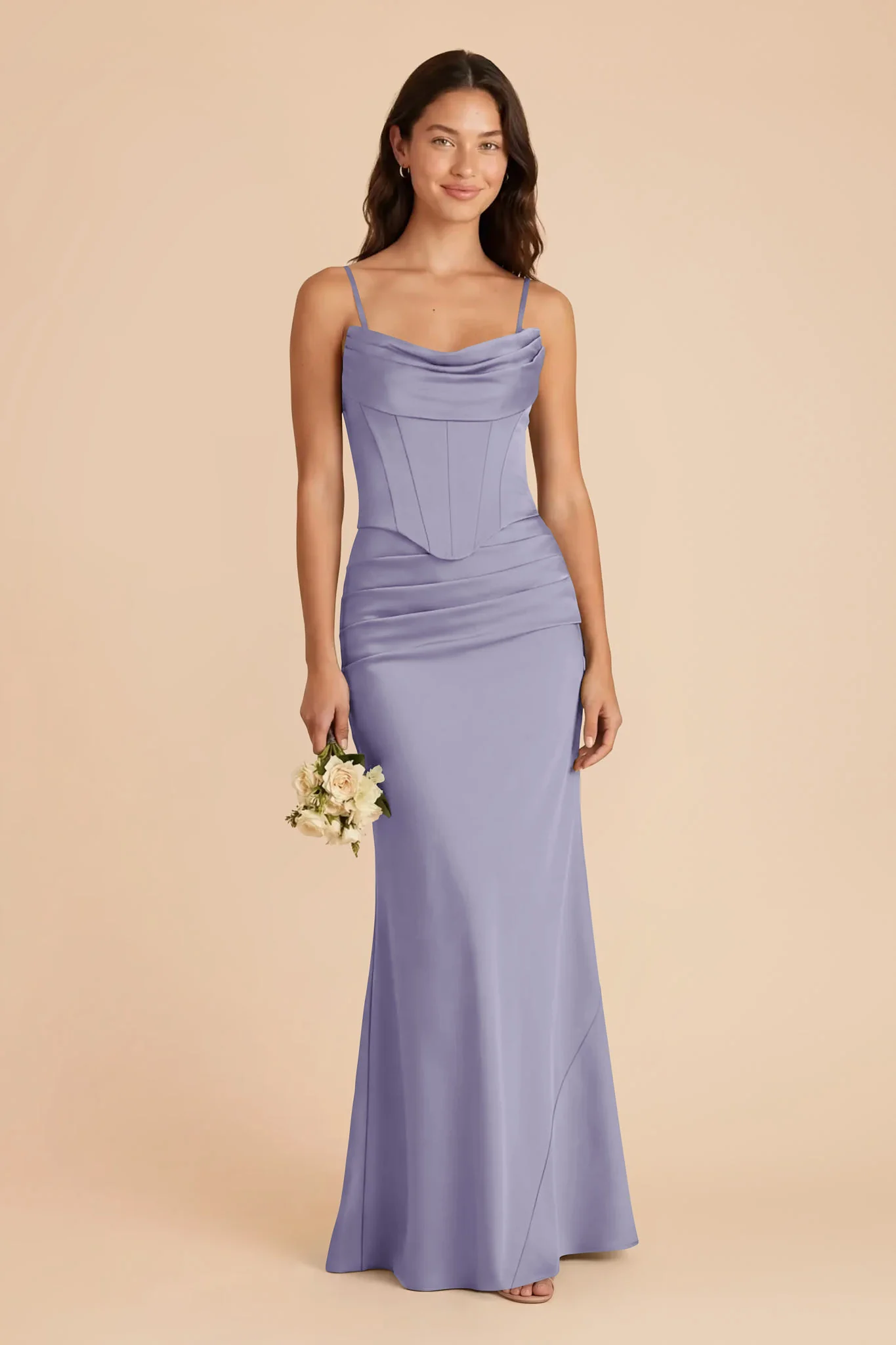 Cher Matte Satin Set - Wisteria - Image 2