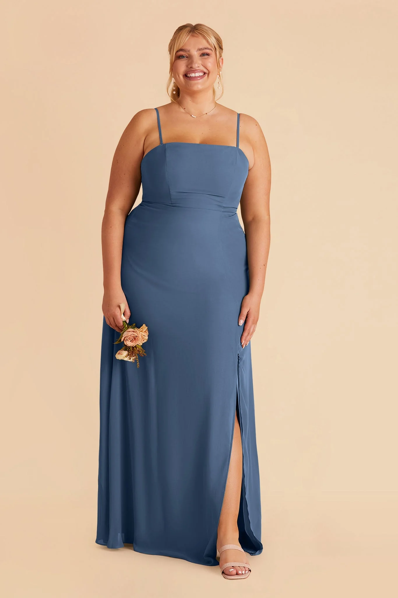 Chris Chiffon Dress - Twilight - Image 2