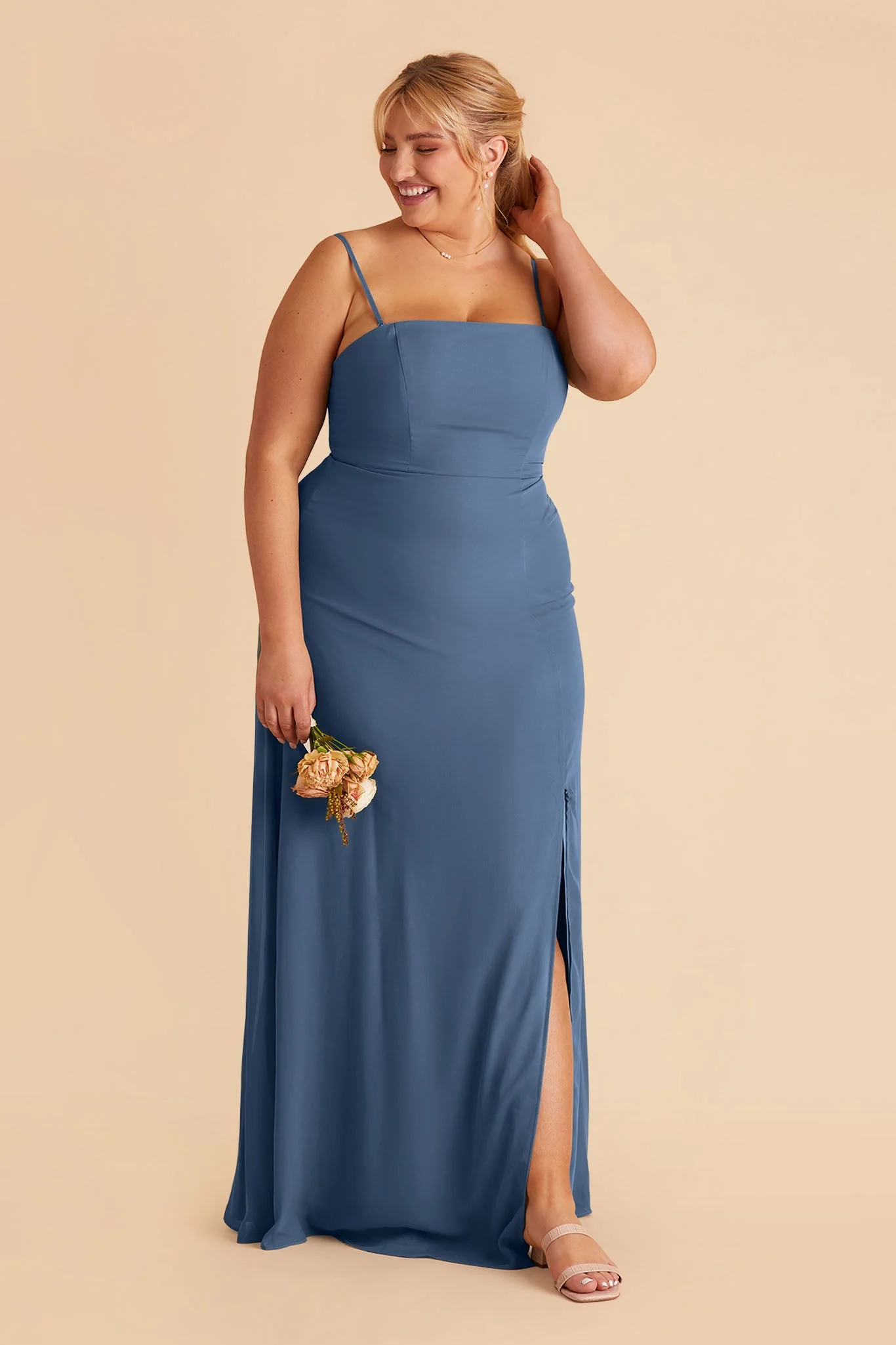 Chris Chiffon Dress - Twilight - Image 7
