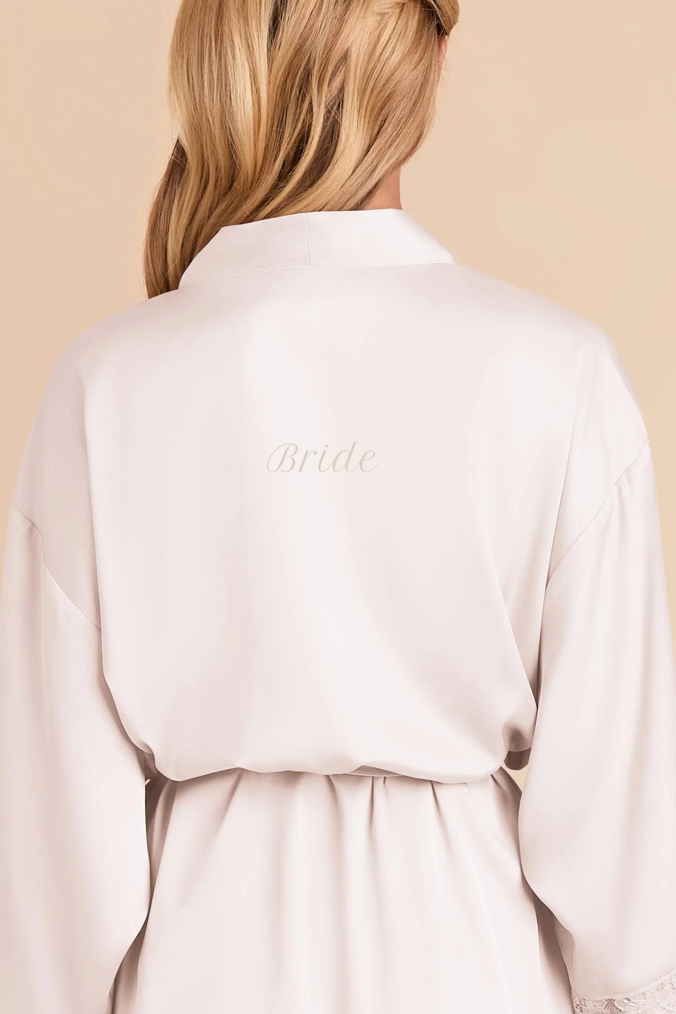 Claudette Lace Robe - White - Image 2