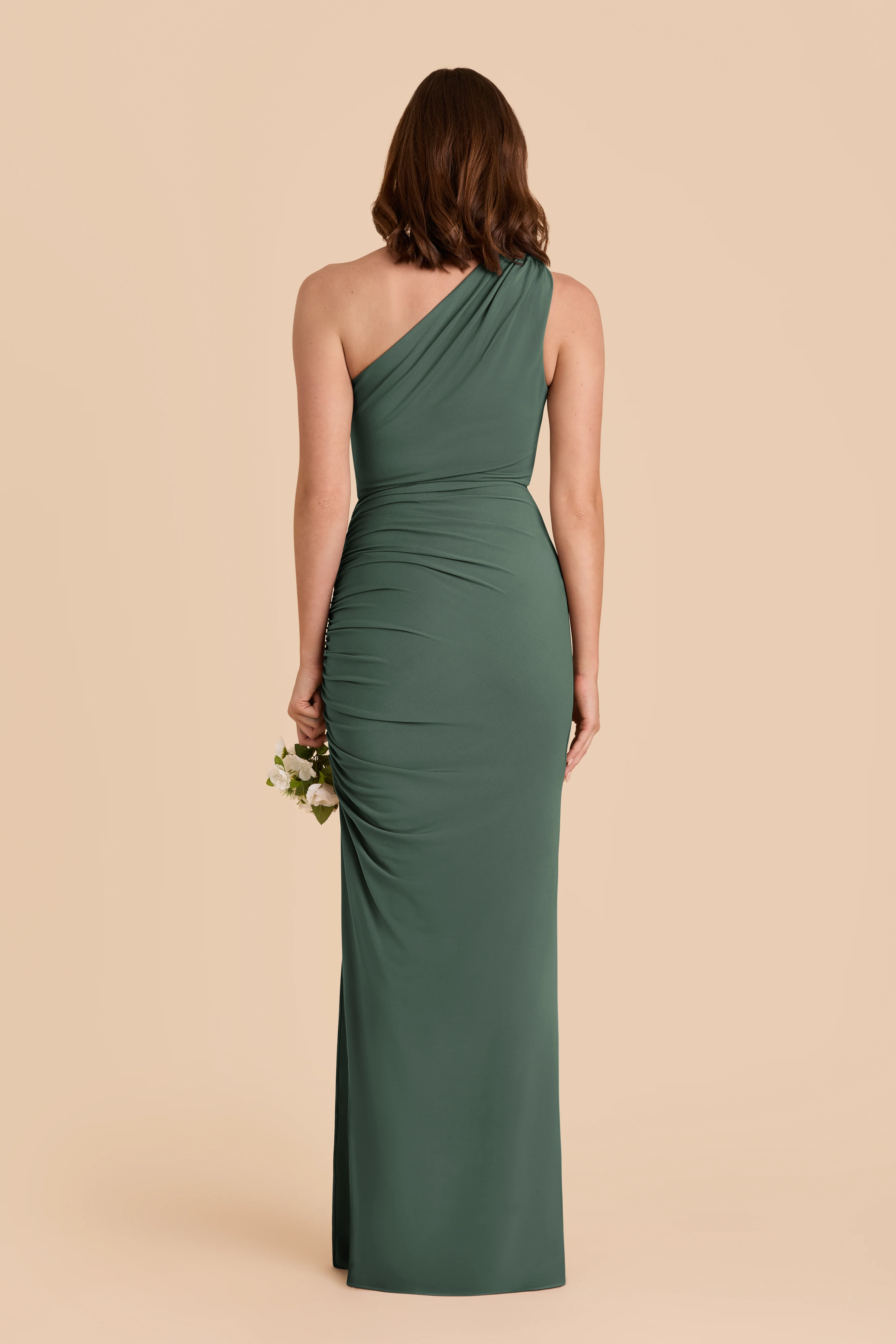 Claudia Luxe Stretch Knit Dress - Eucalyptus - Image 5