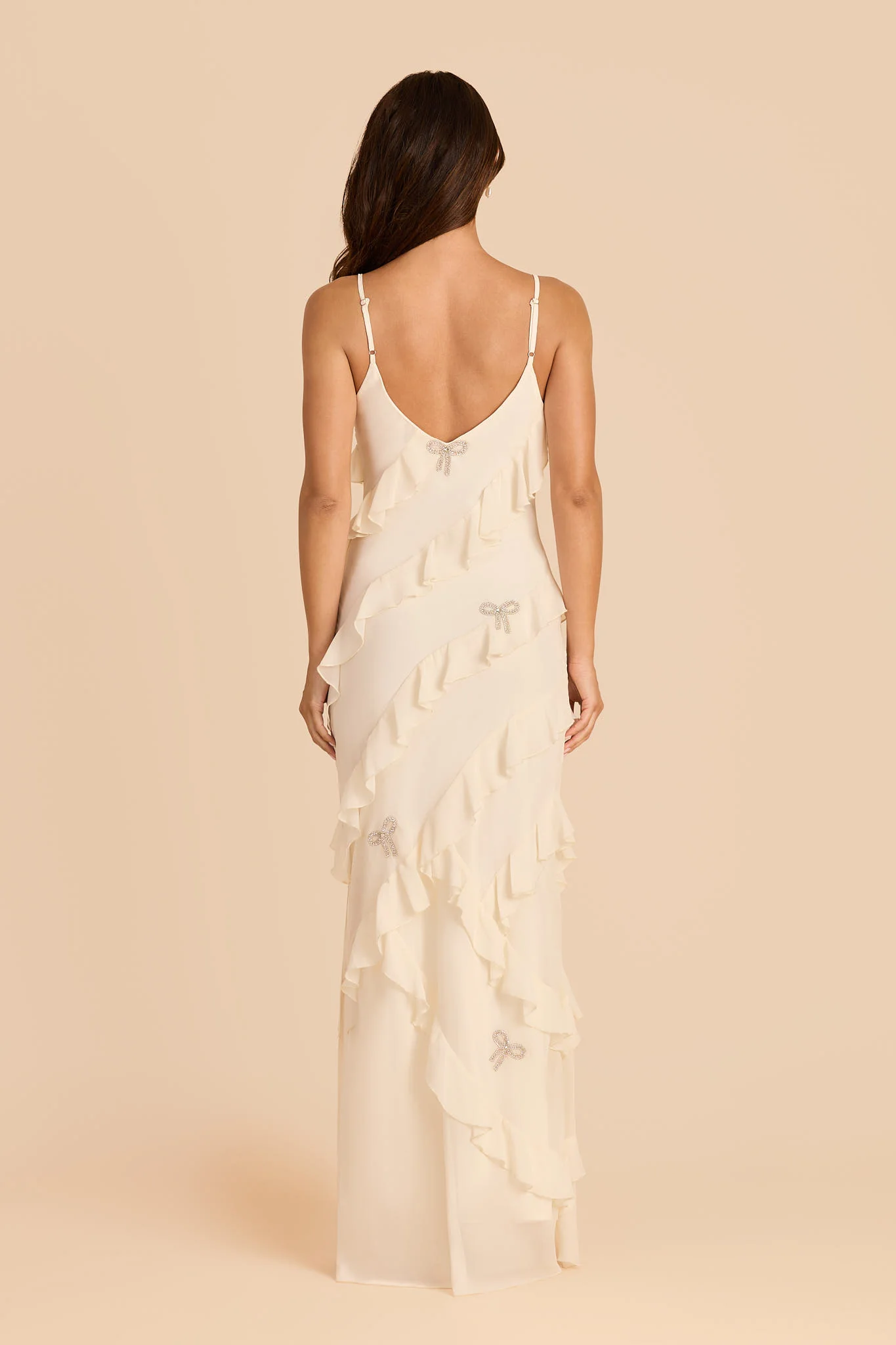 Collette Dress - Cream - Image 4