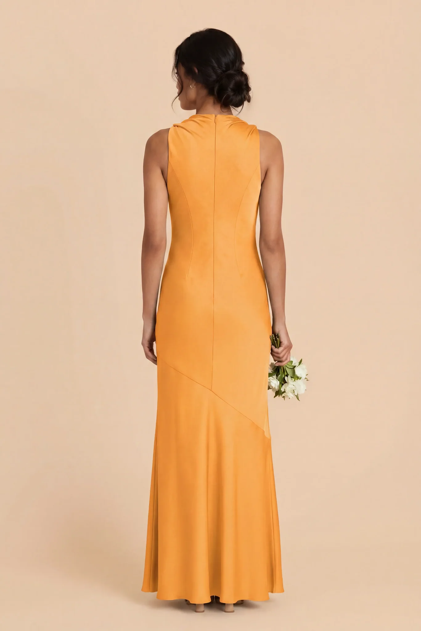 Daisy Matte Satin Dress - Mango - Image 4