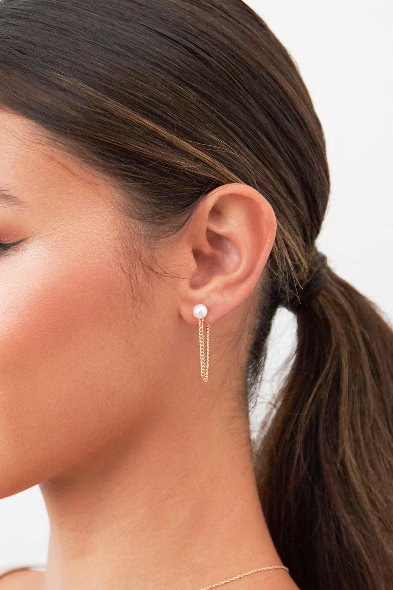 Dana Point Earrings - Gold - Image 3