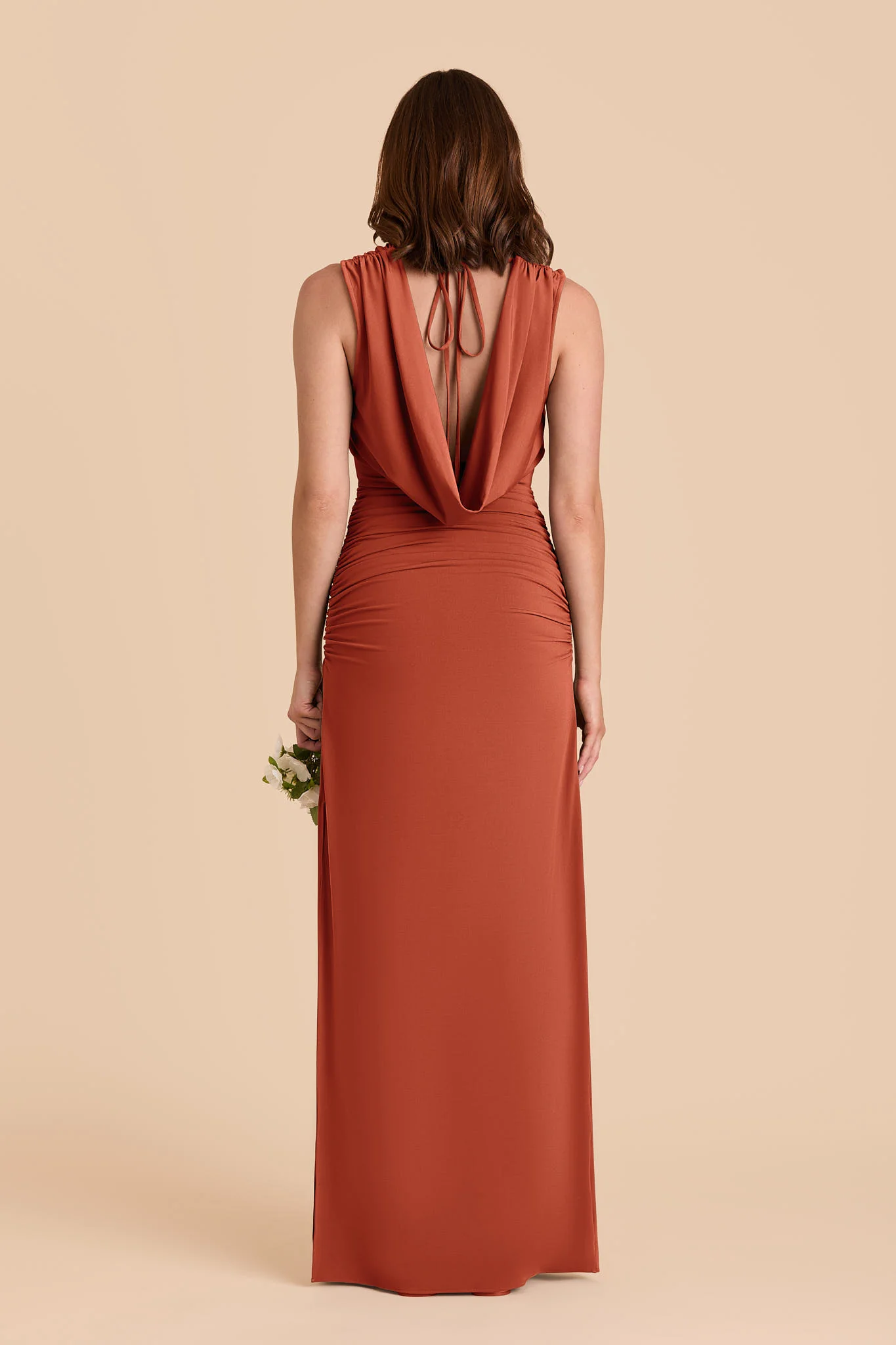 Danny Luxe Stretch Knit Dress - Auburn - Image 5