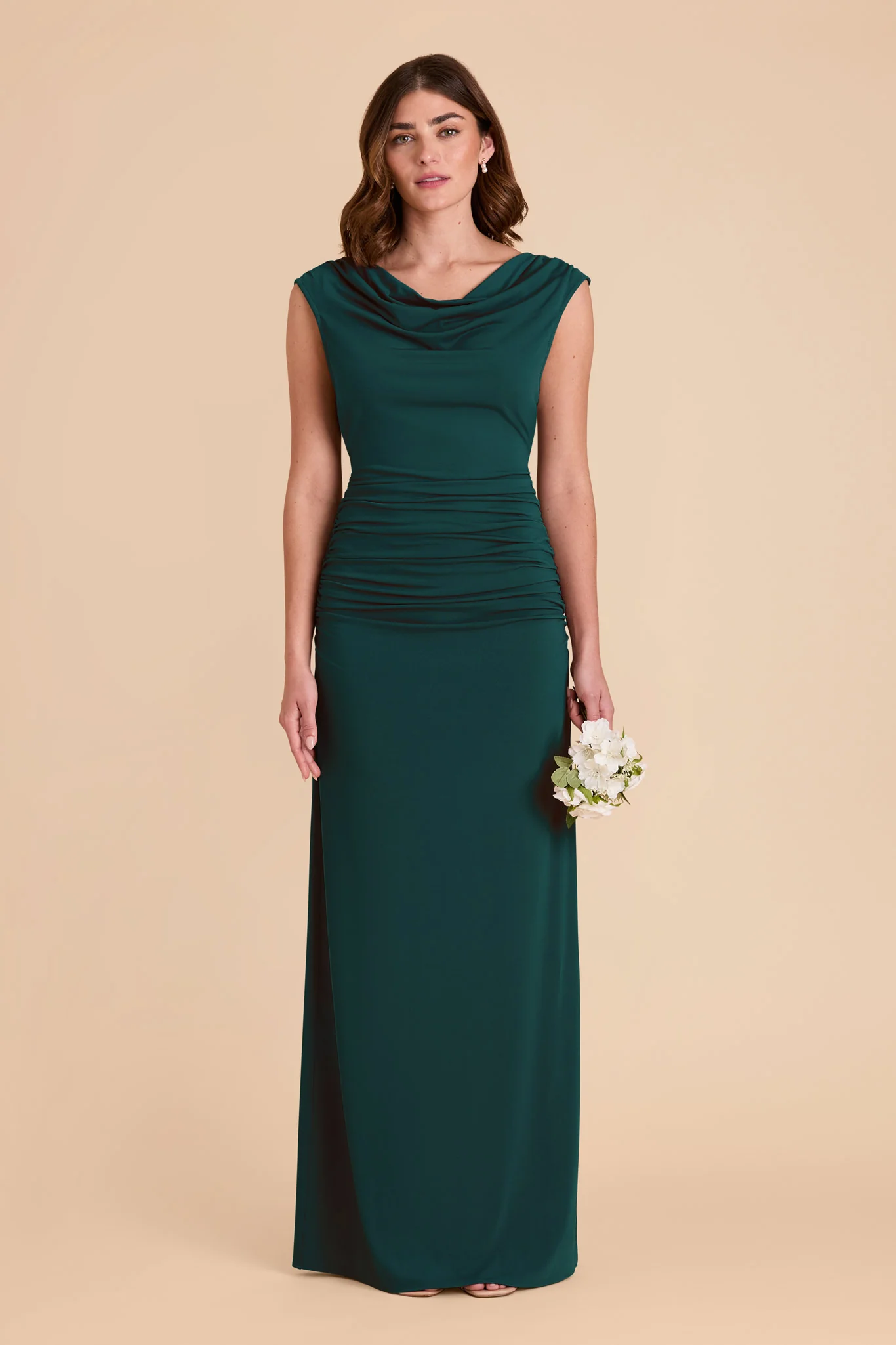 Danny Luxe Stretch Knit Dress - Emerald