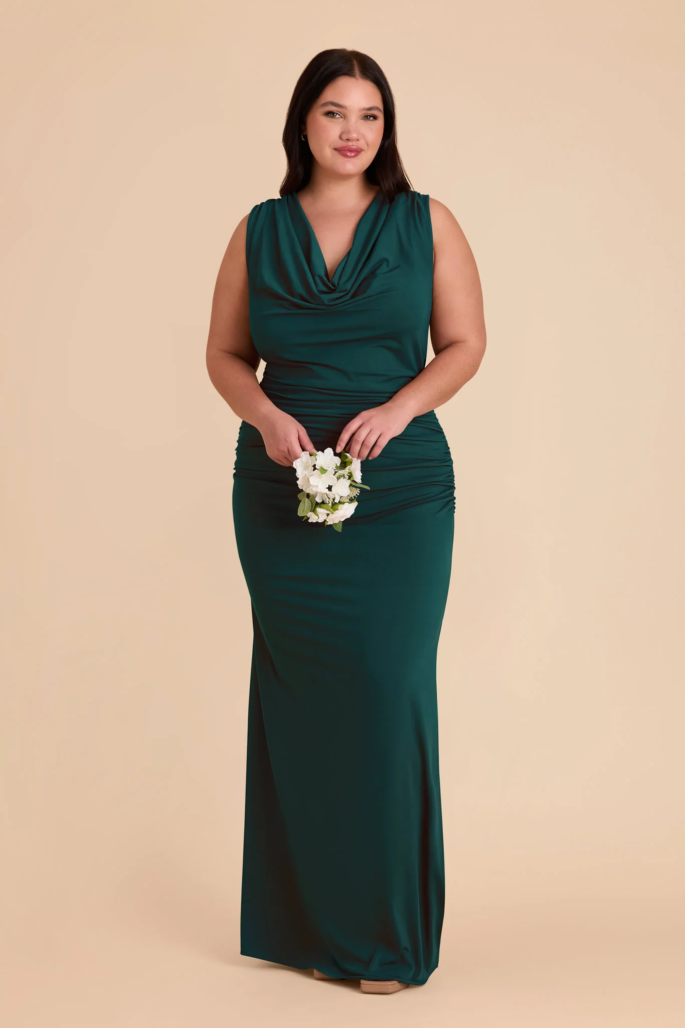 Danny Luxe Stretch Knit Dress - Emerald - Image 17