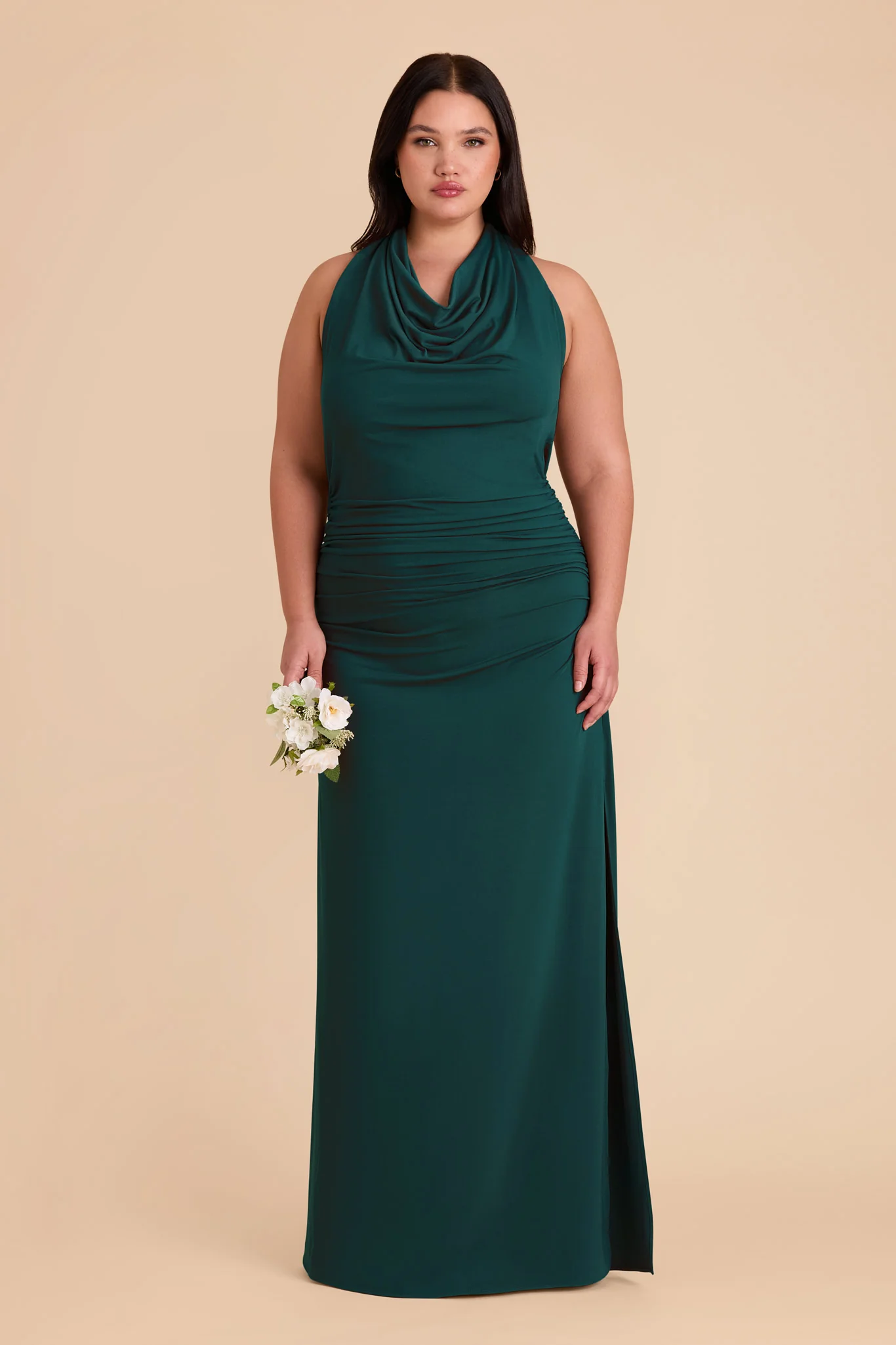 Danny Luxe Stretch Knit Dress - Emerald - Image 18