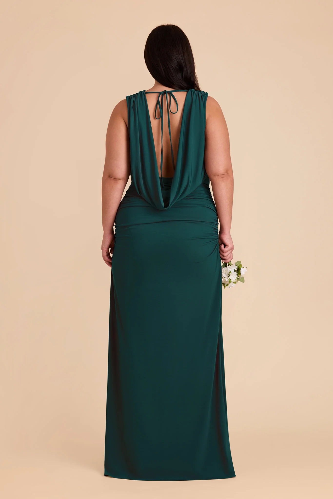 Danny Luxe Stretch Knit Dress - Emerald - Image 22