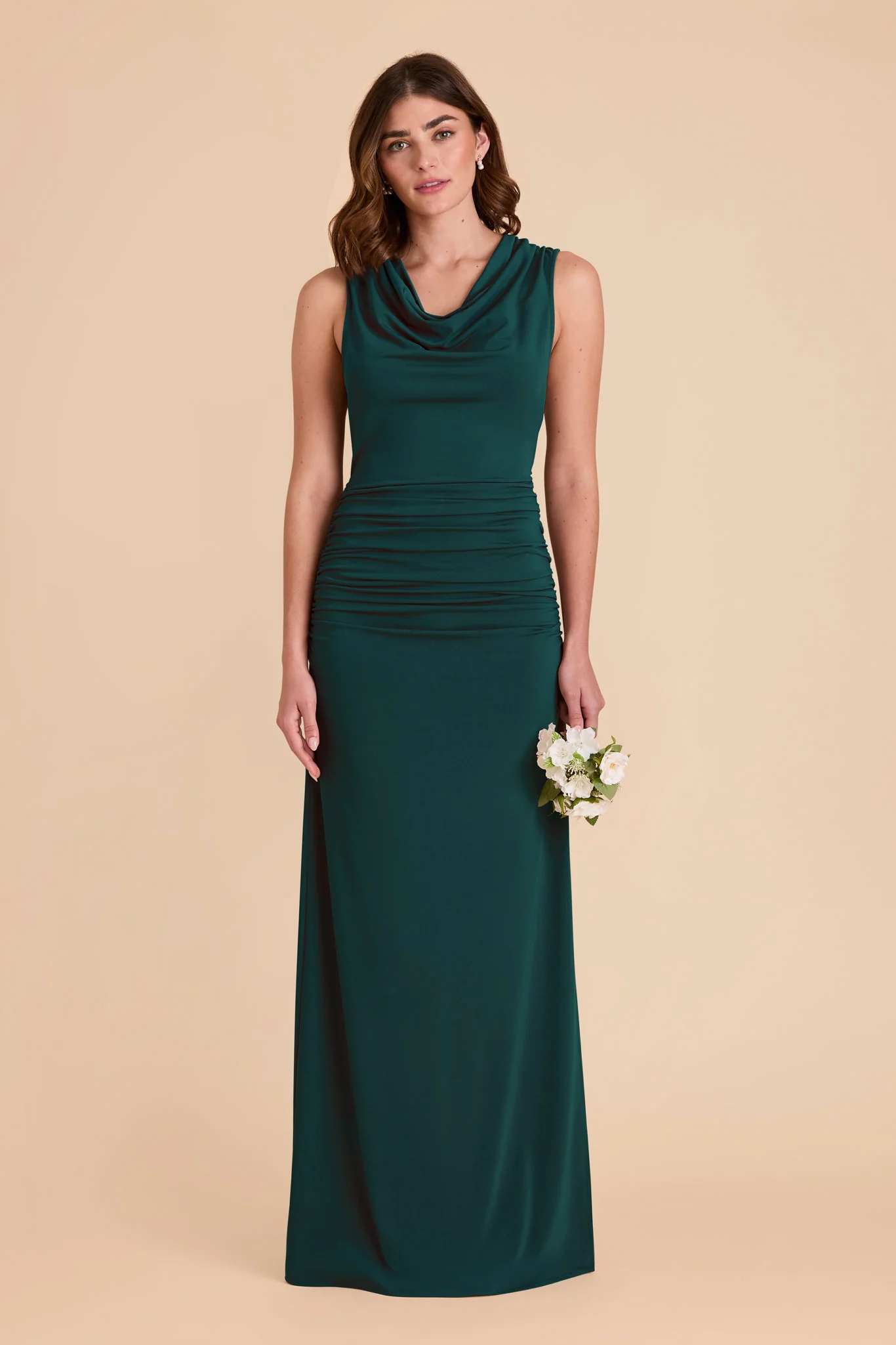 Danny Luxe Stretch Knit Dress - Emerald - Image 6