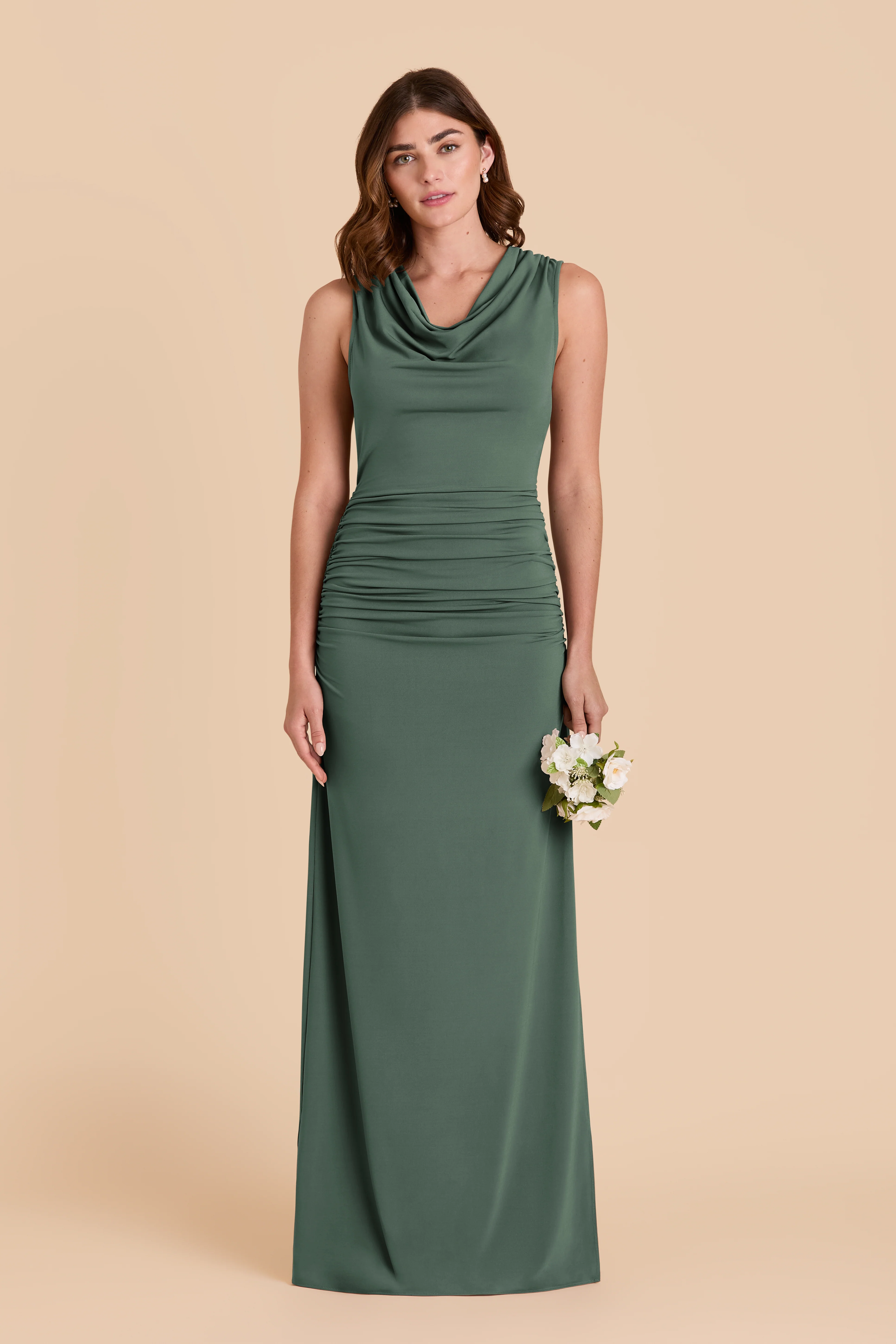 Danny Luxe Stretch Knit Dress - Eucalyptus