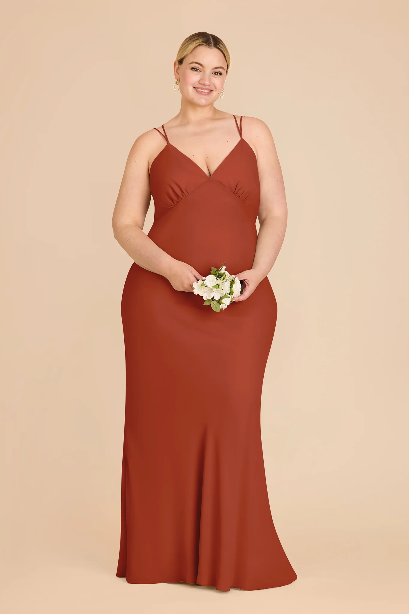 Dasha Chiffon Dress - Auburn - Image 6