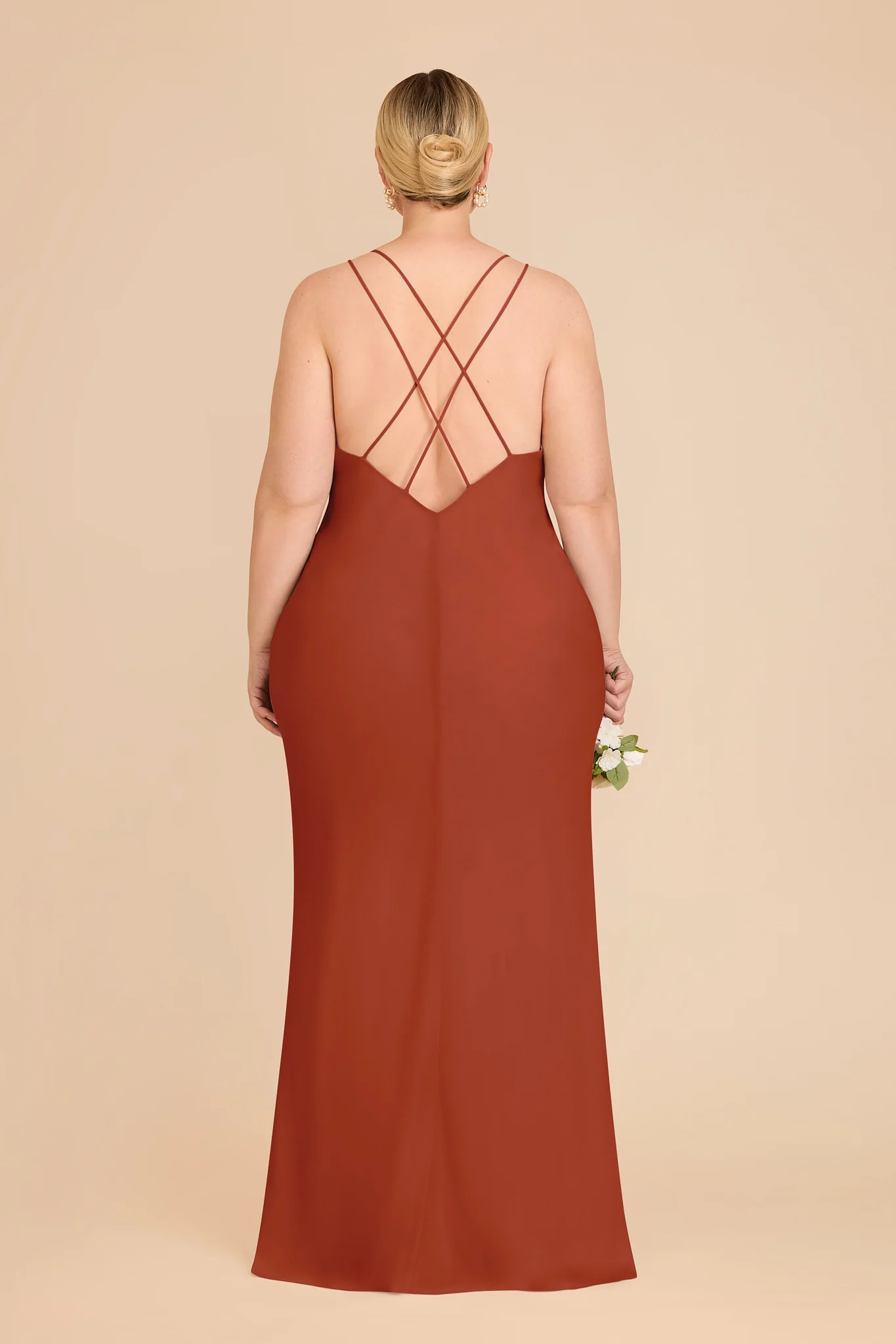 Dasha Chiffon Dress - Auburn - Image 8