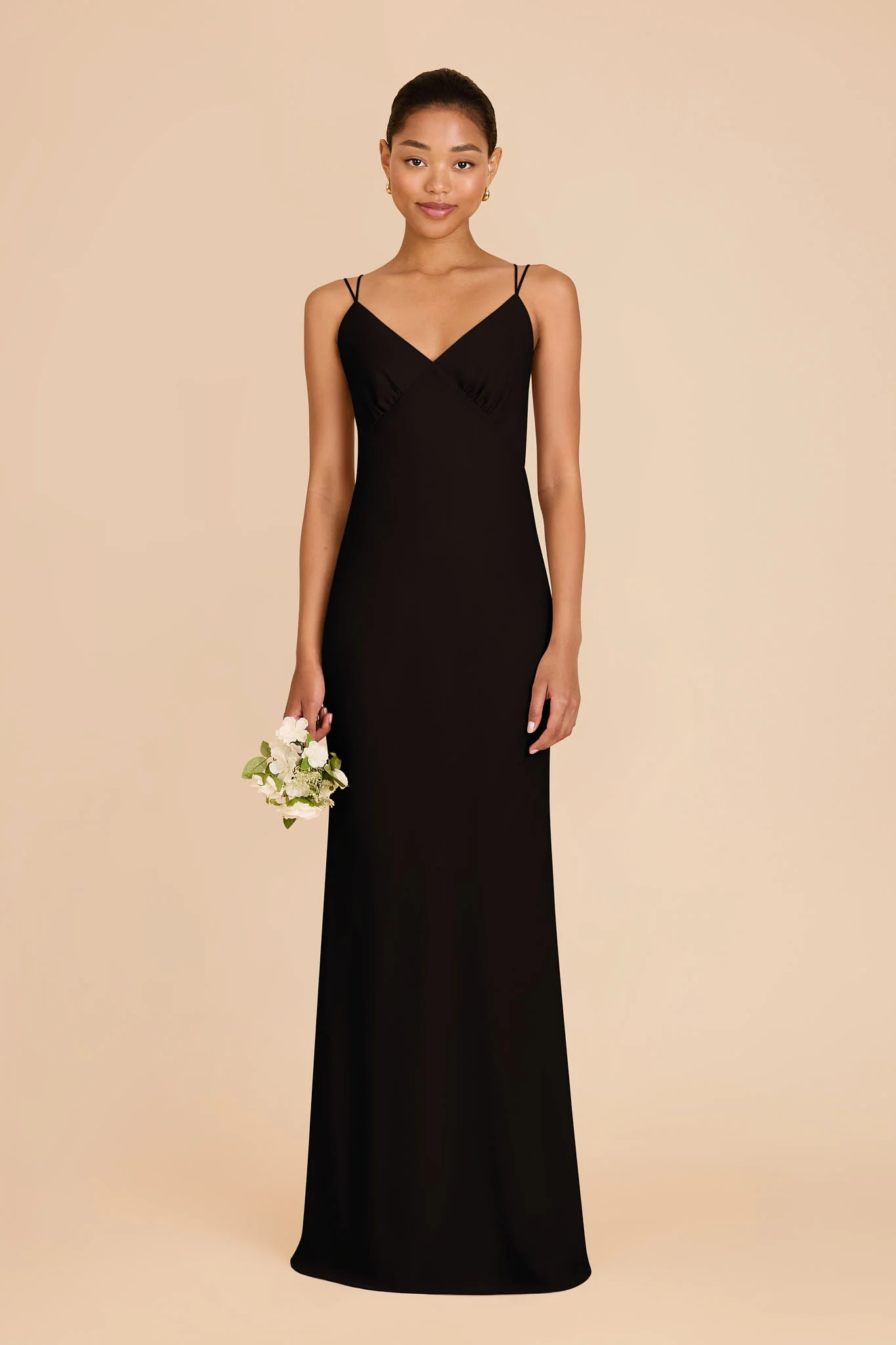 Dasha Chiffon Dress - Black