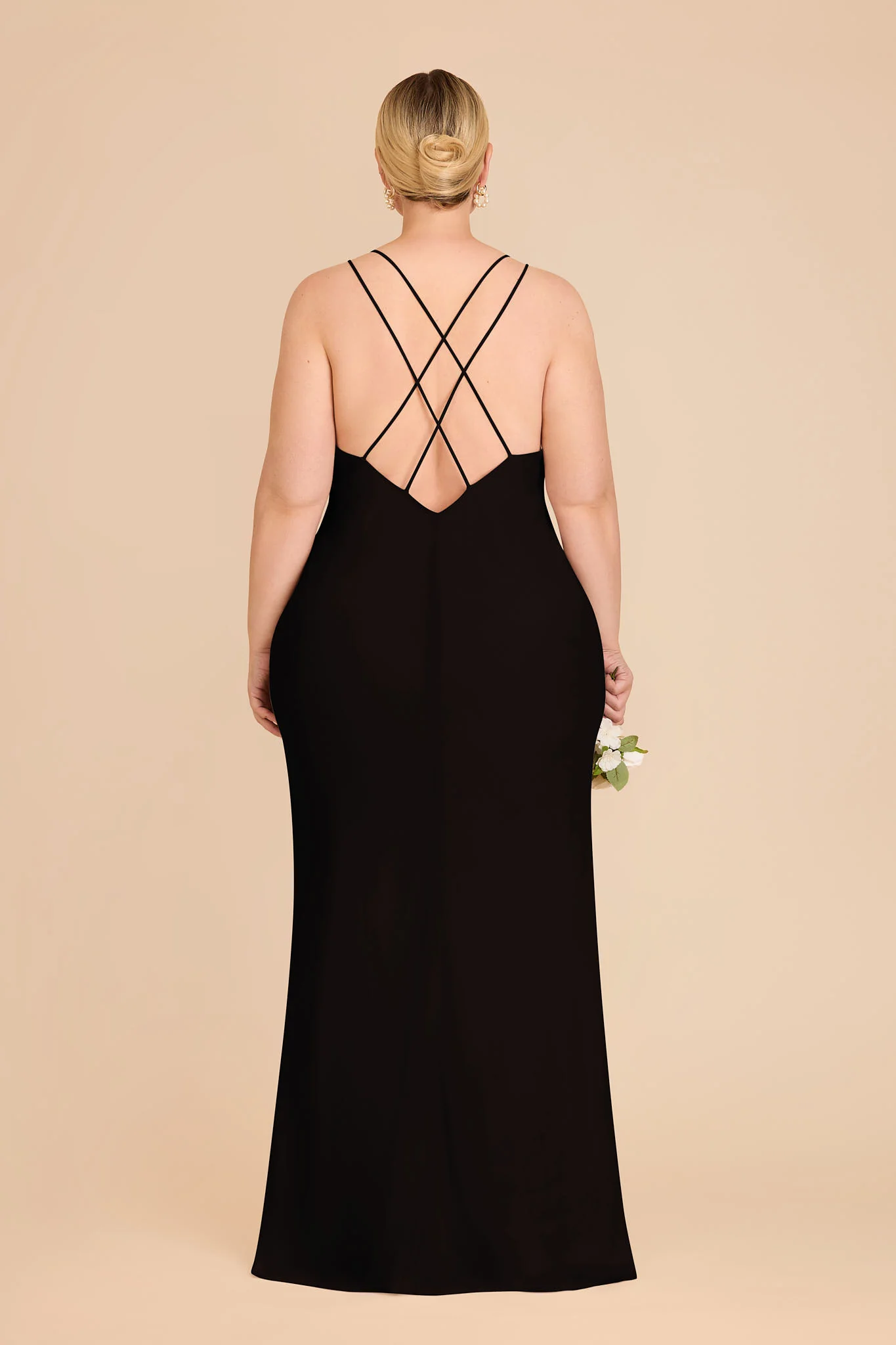 Dasha Chiffon Dress - Black - Image 8