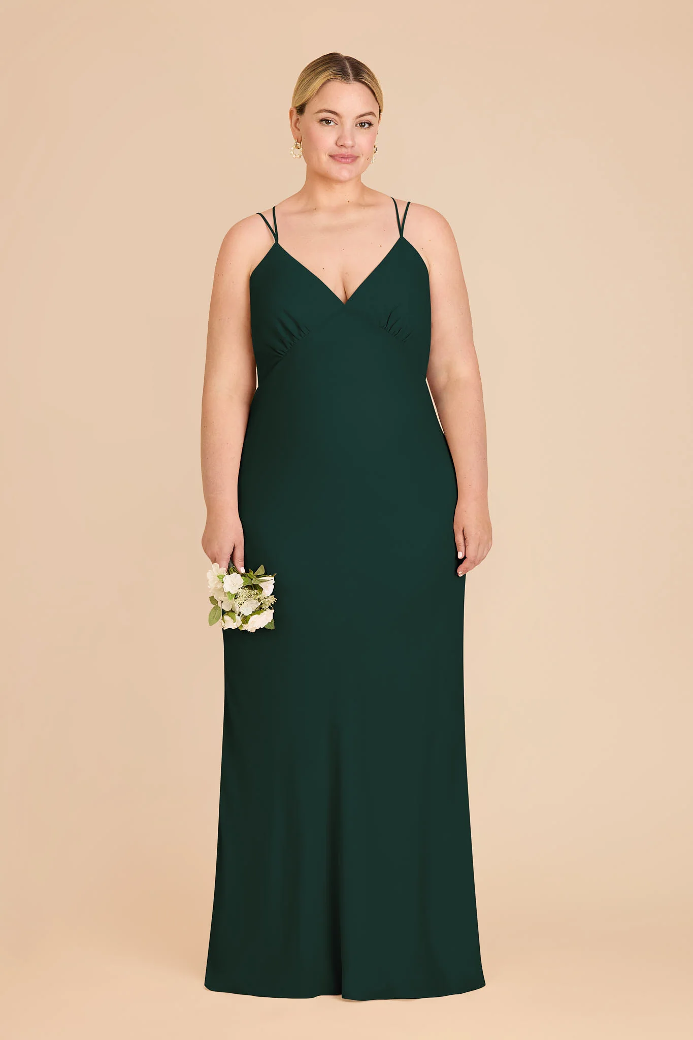 Dasha Chiffon Dress - Emerald - Image 6