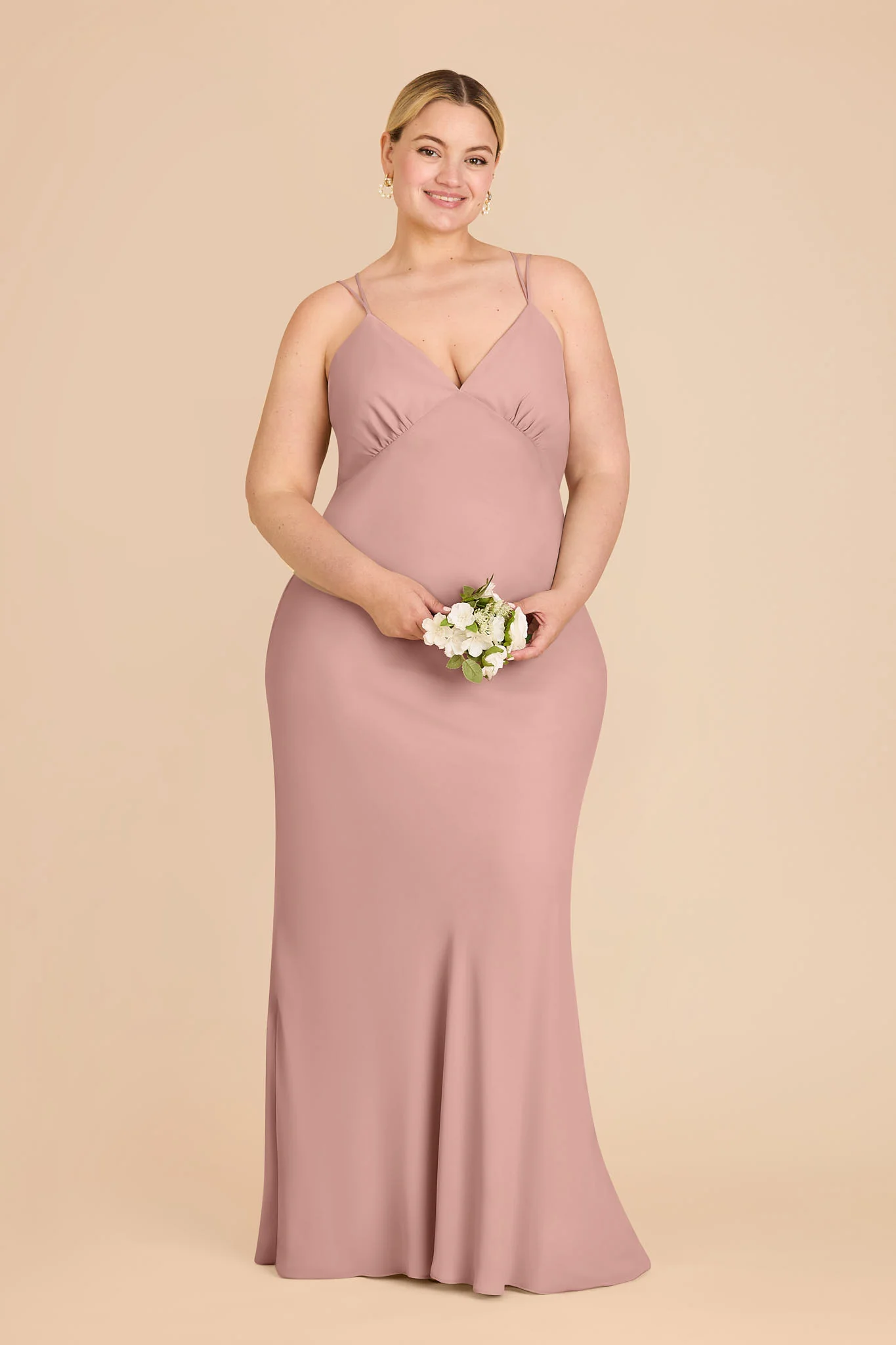 Dasha Chiffon Dress - English Rose - Image 6