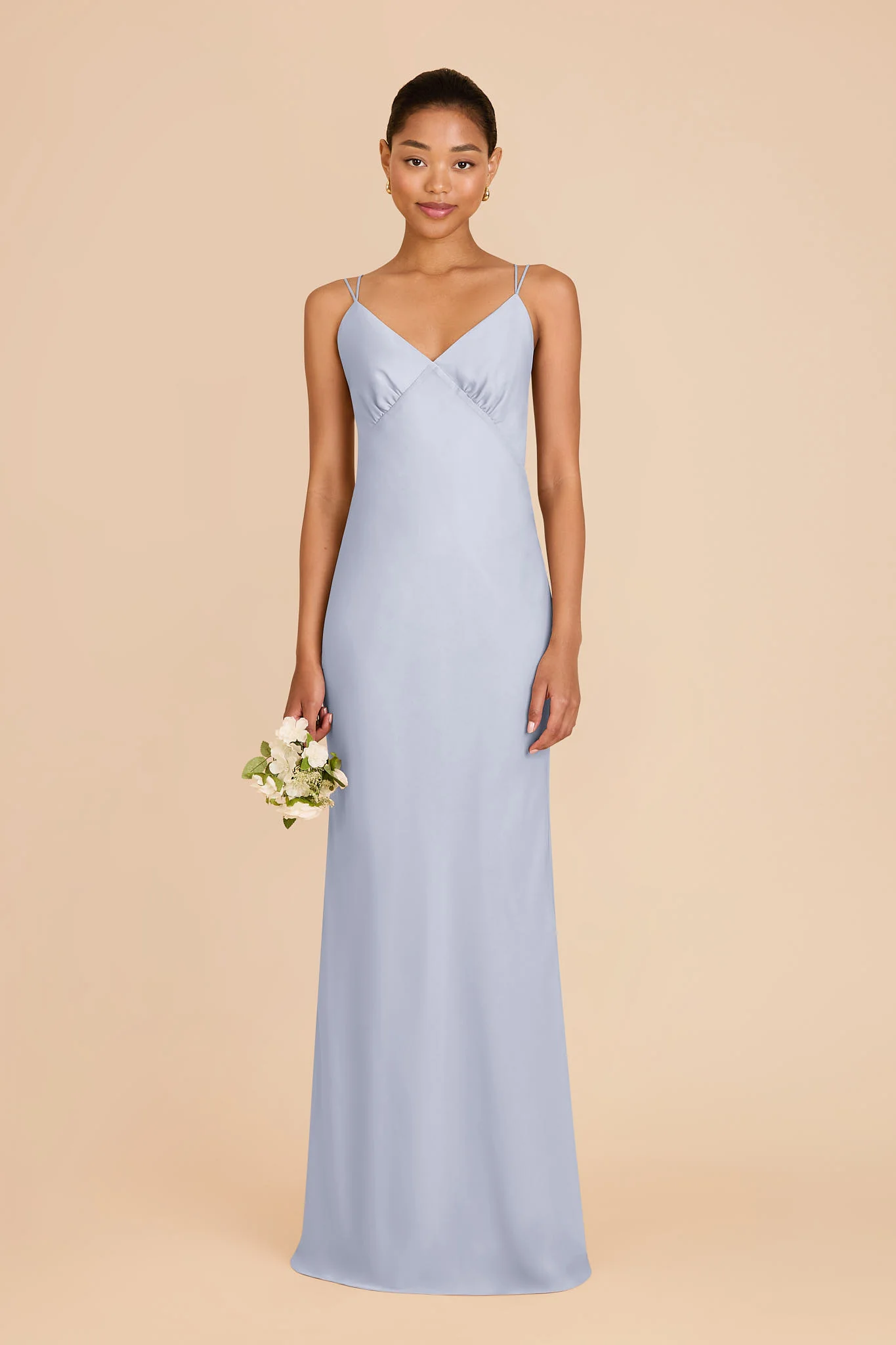 Dasha Chiffon Dress - Ice Blue