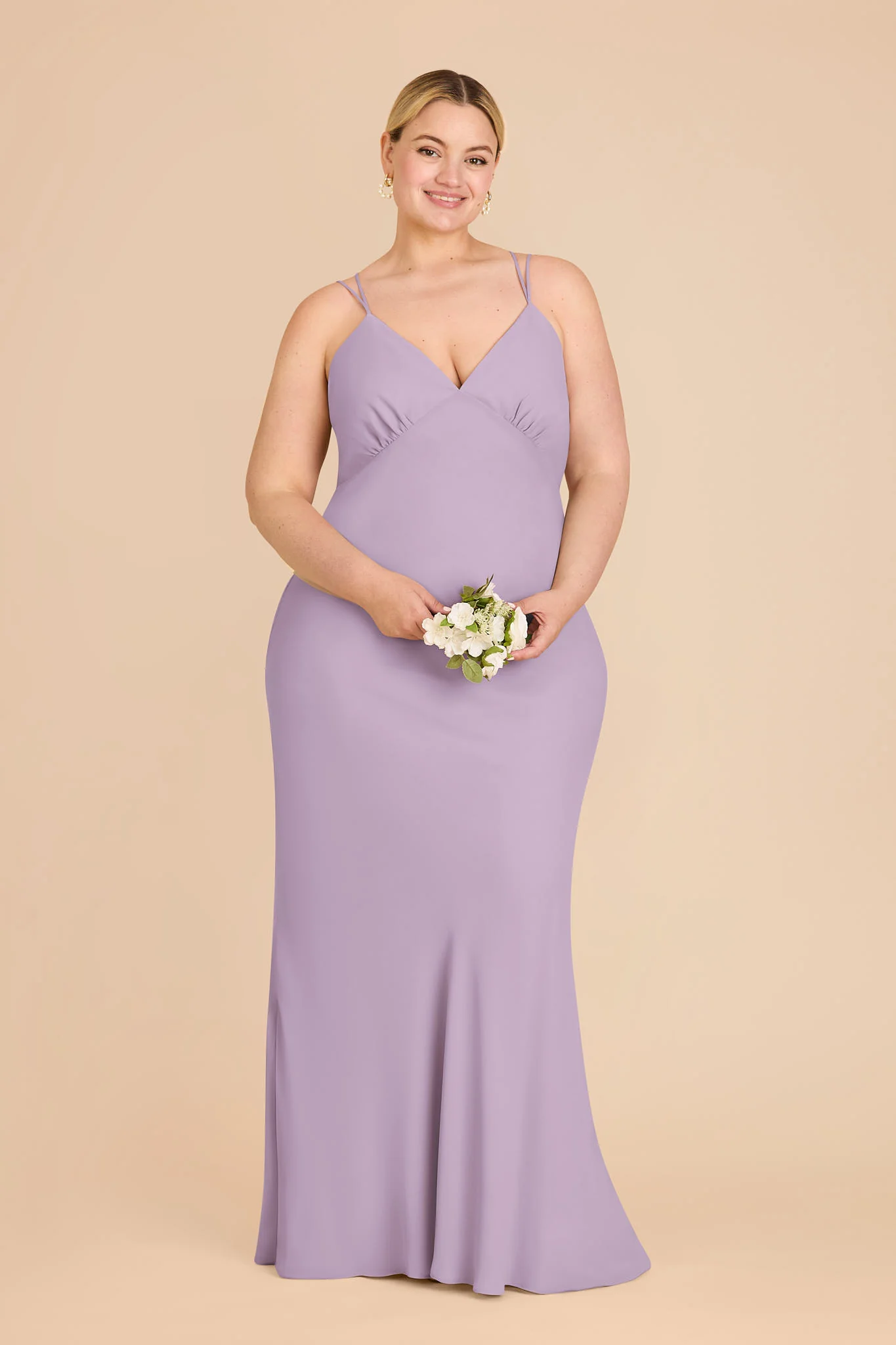 Dasha Chiffon Dress - Lavender - Image 6