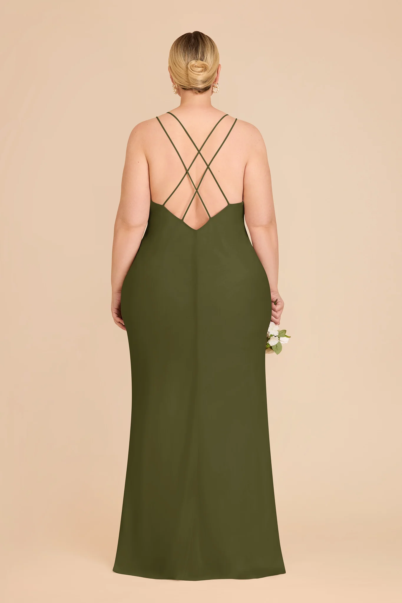 Dasha Chiffon Dress - Martini - Image 8