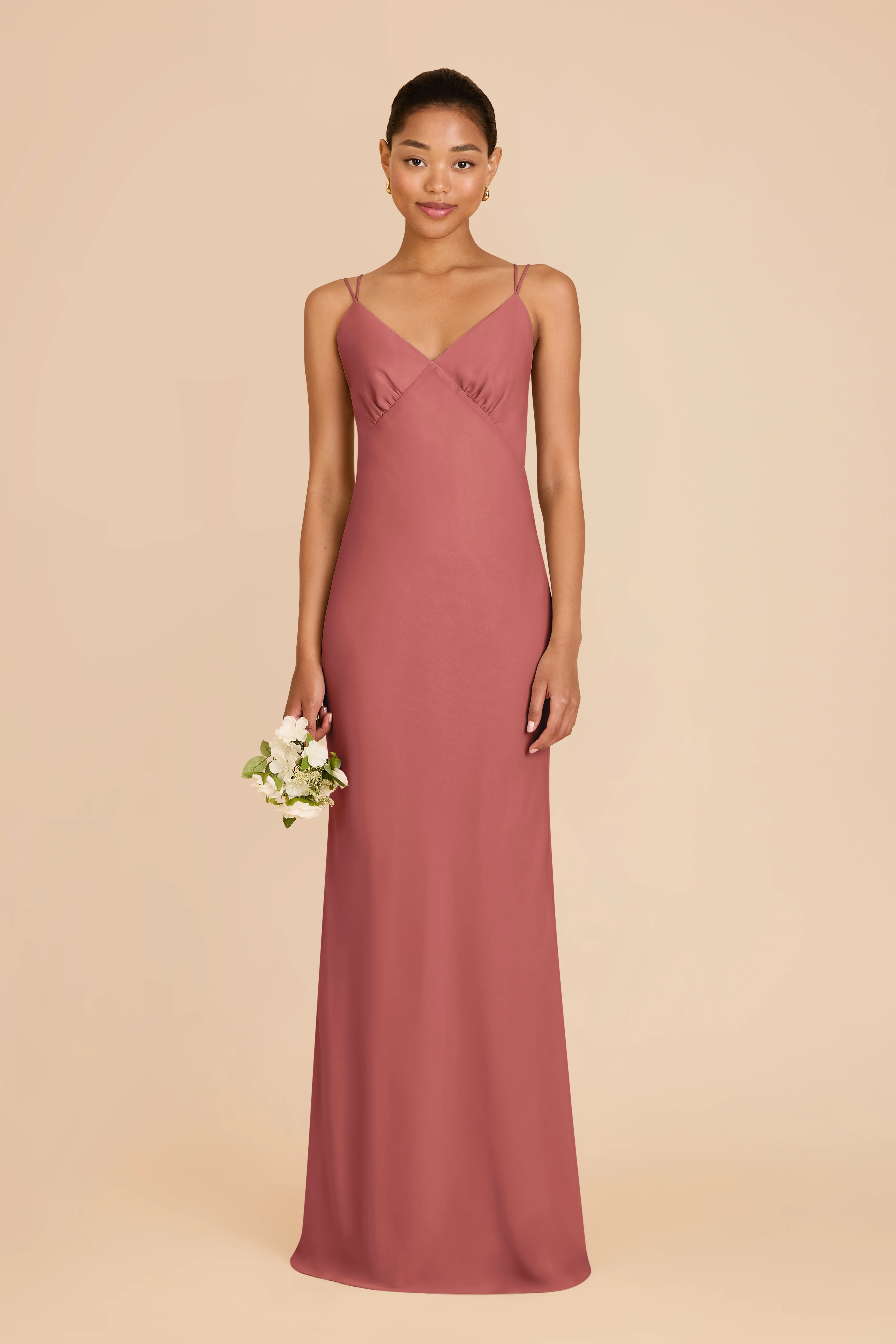 Dasha Chiffon Dress - Mulberry - Image 3