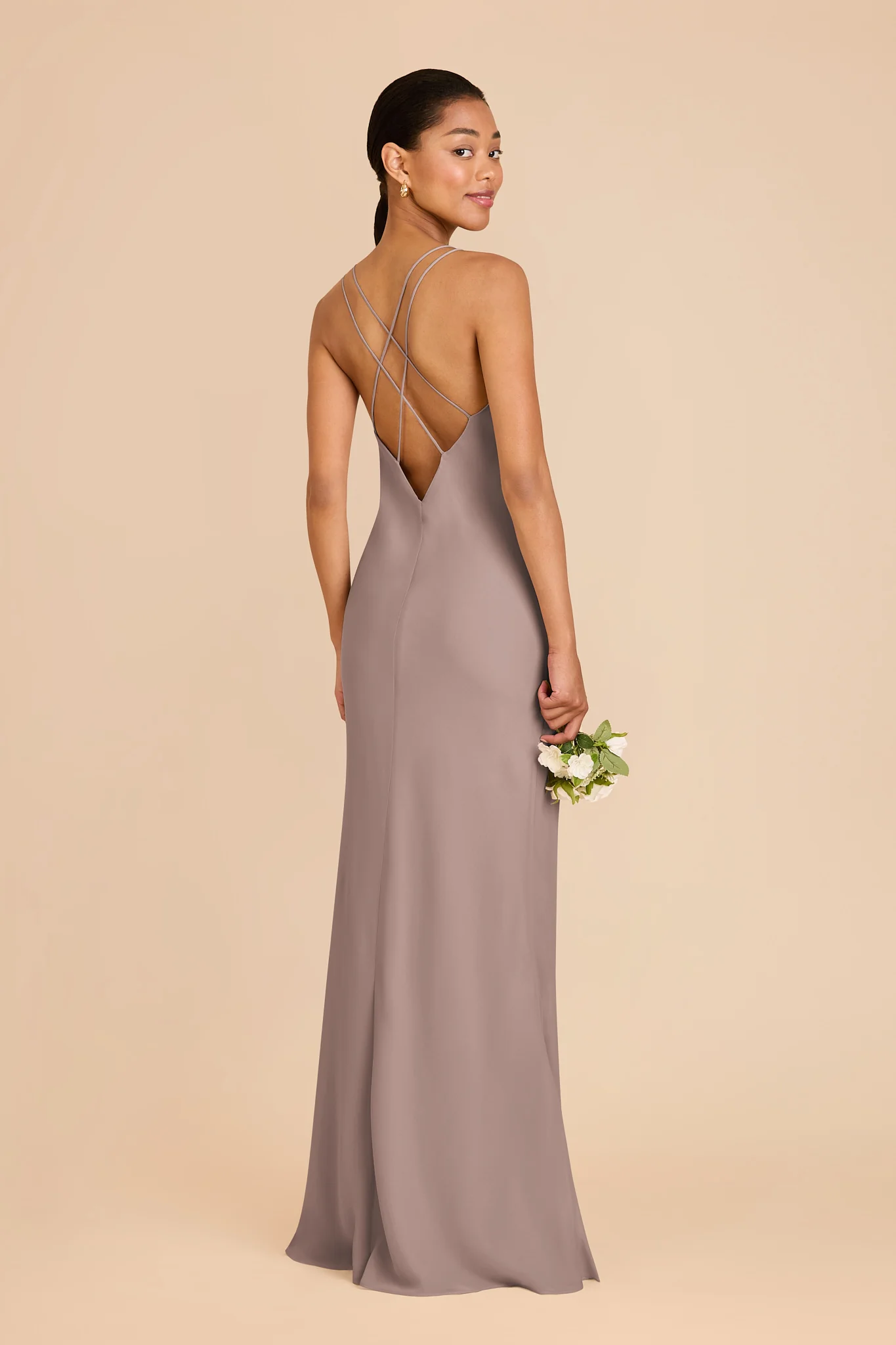 Dasha Chiffon Dress - Toffee - Image 4