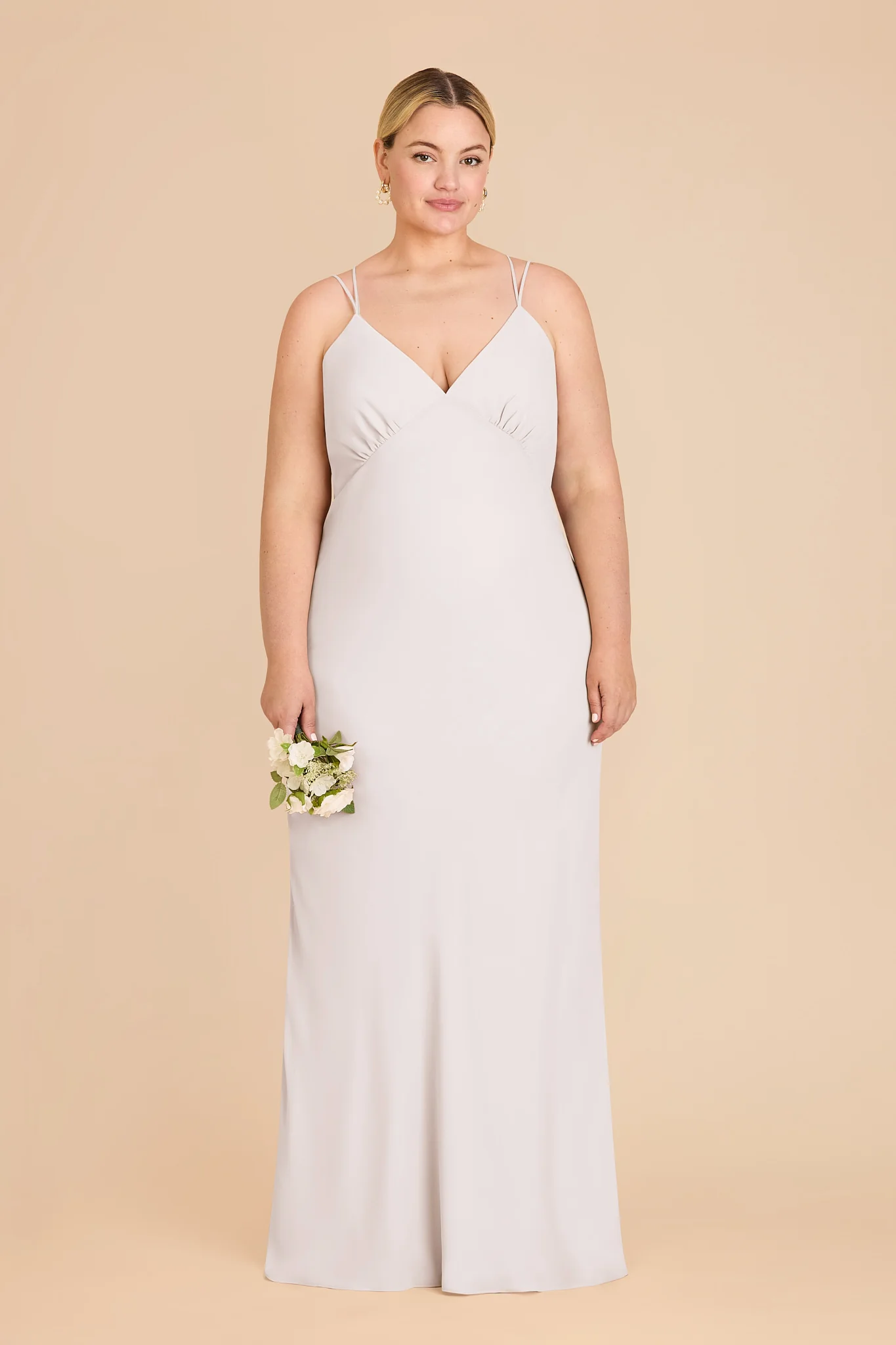 Dasha Chiffon Dress - White - Image 6