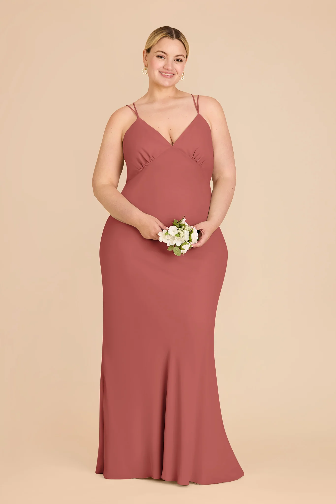 Dasha Chiffon Dress - Wild Rose - Image 2