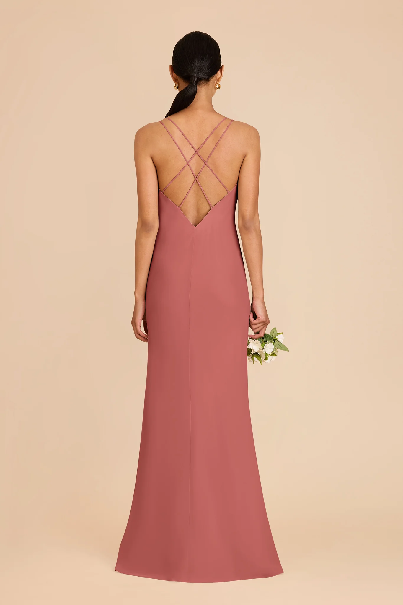 Dasha Chiffon Dress - Wild Rose - Image 5