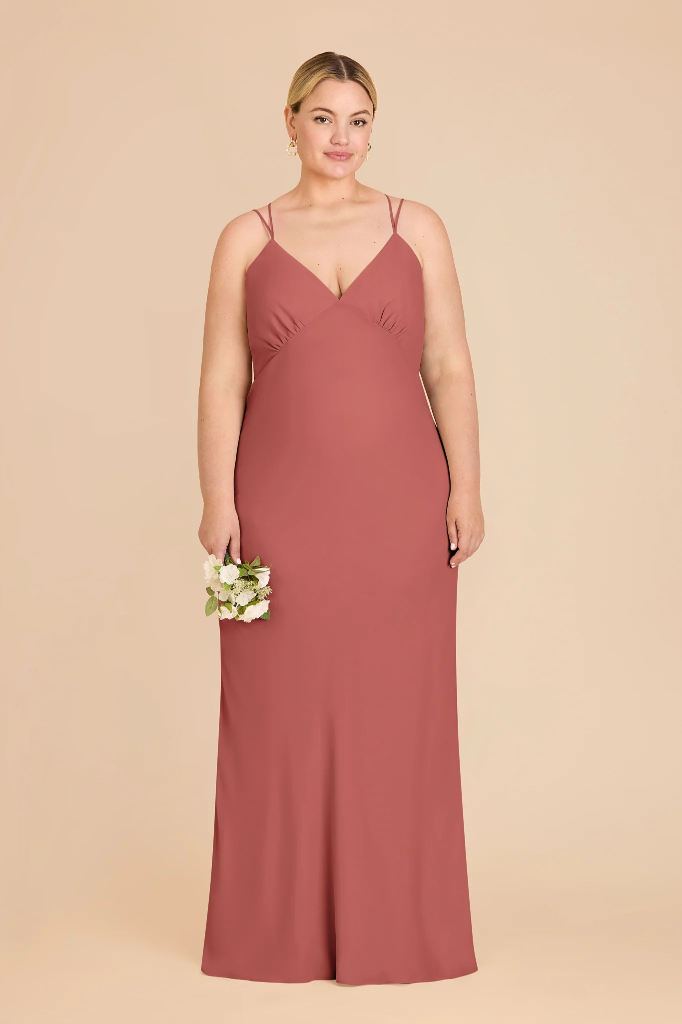 Dasha Chiffon Dress - Wild Rose - Image 6