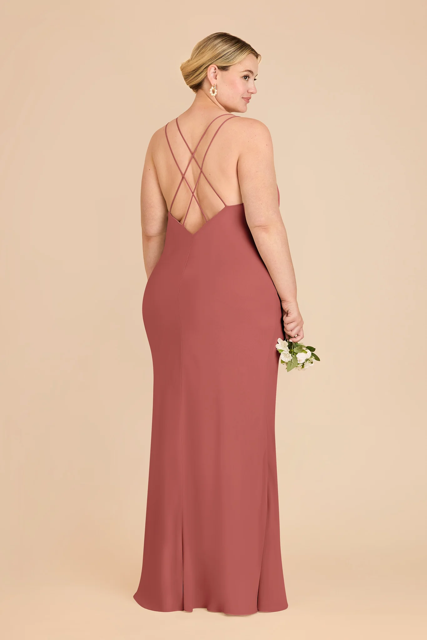 Dasha Chiffon Dress - Wild Rose - Image 7
