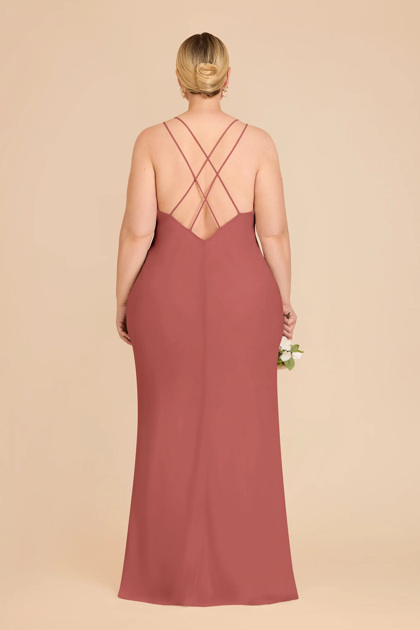 Dasha Chiffon Dress - Wild Rose - Image 8