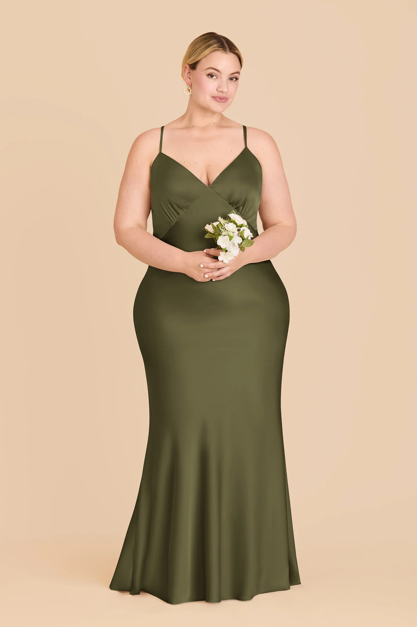 Dasha Matte Satin Dress - Martini - Image 6