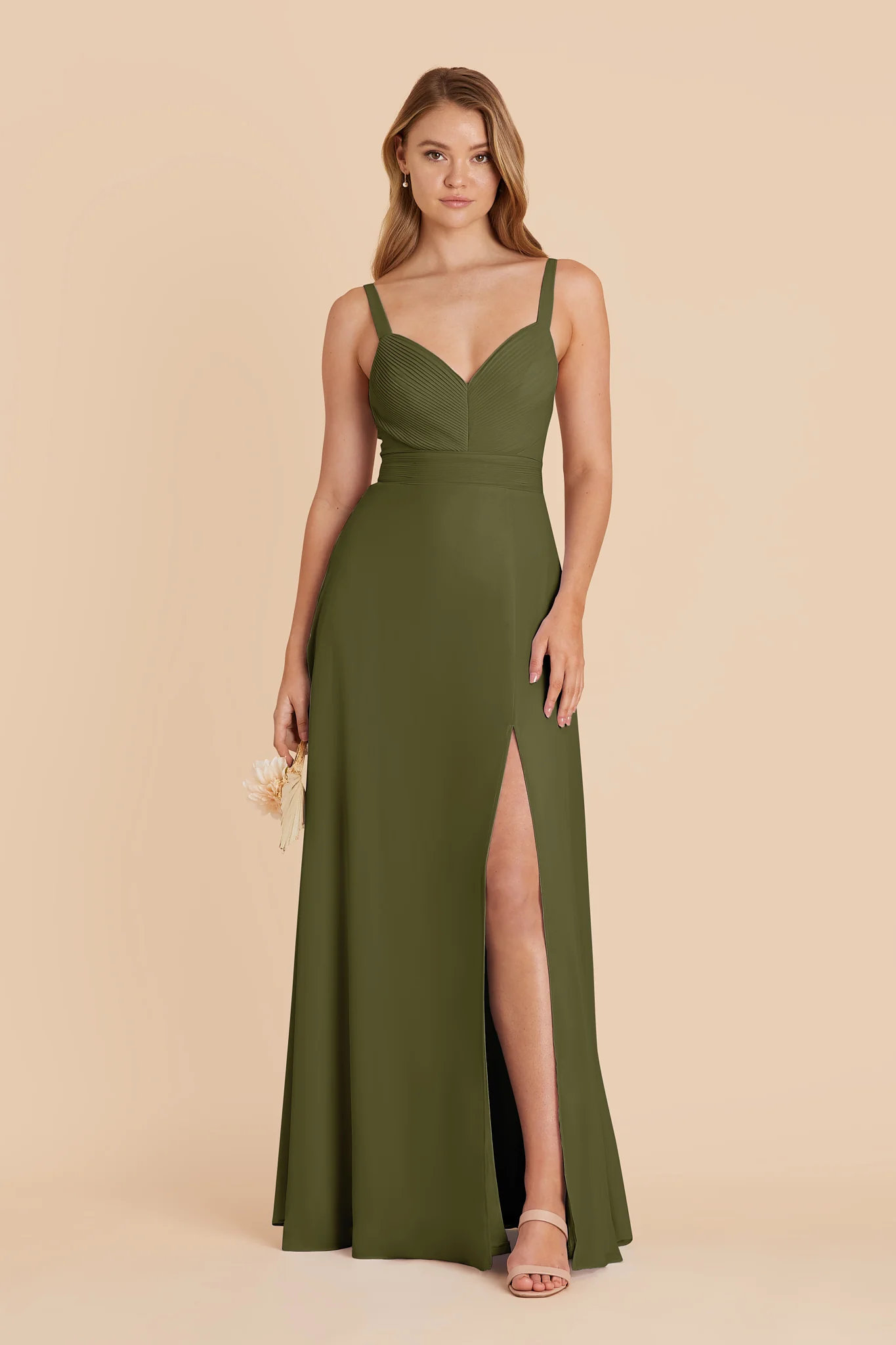Deborah Chiffon Dress - Martini