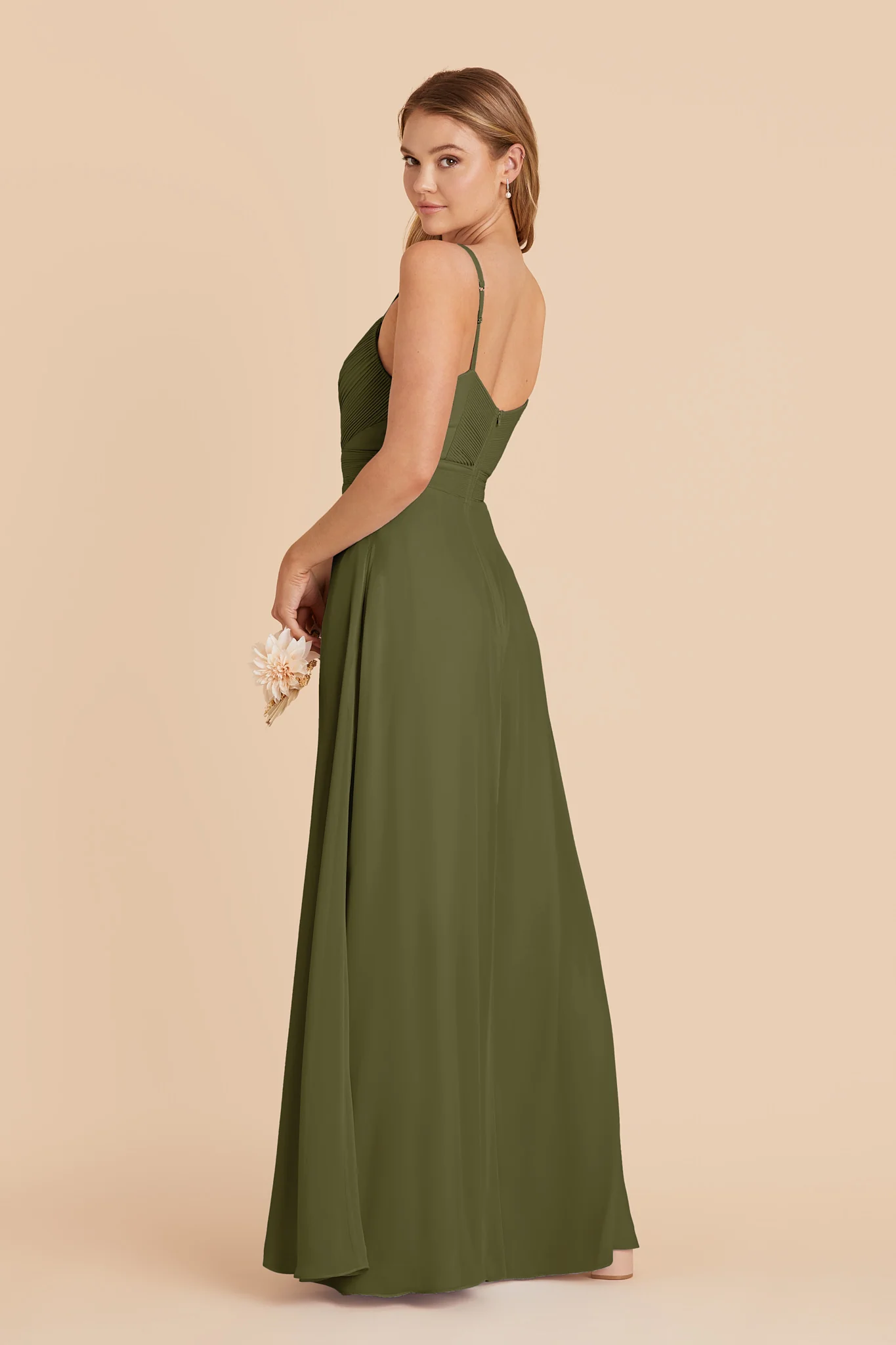 Deborah Chiffon Dress - Martini - Image 4
