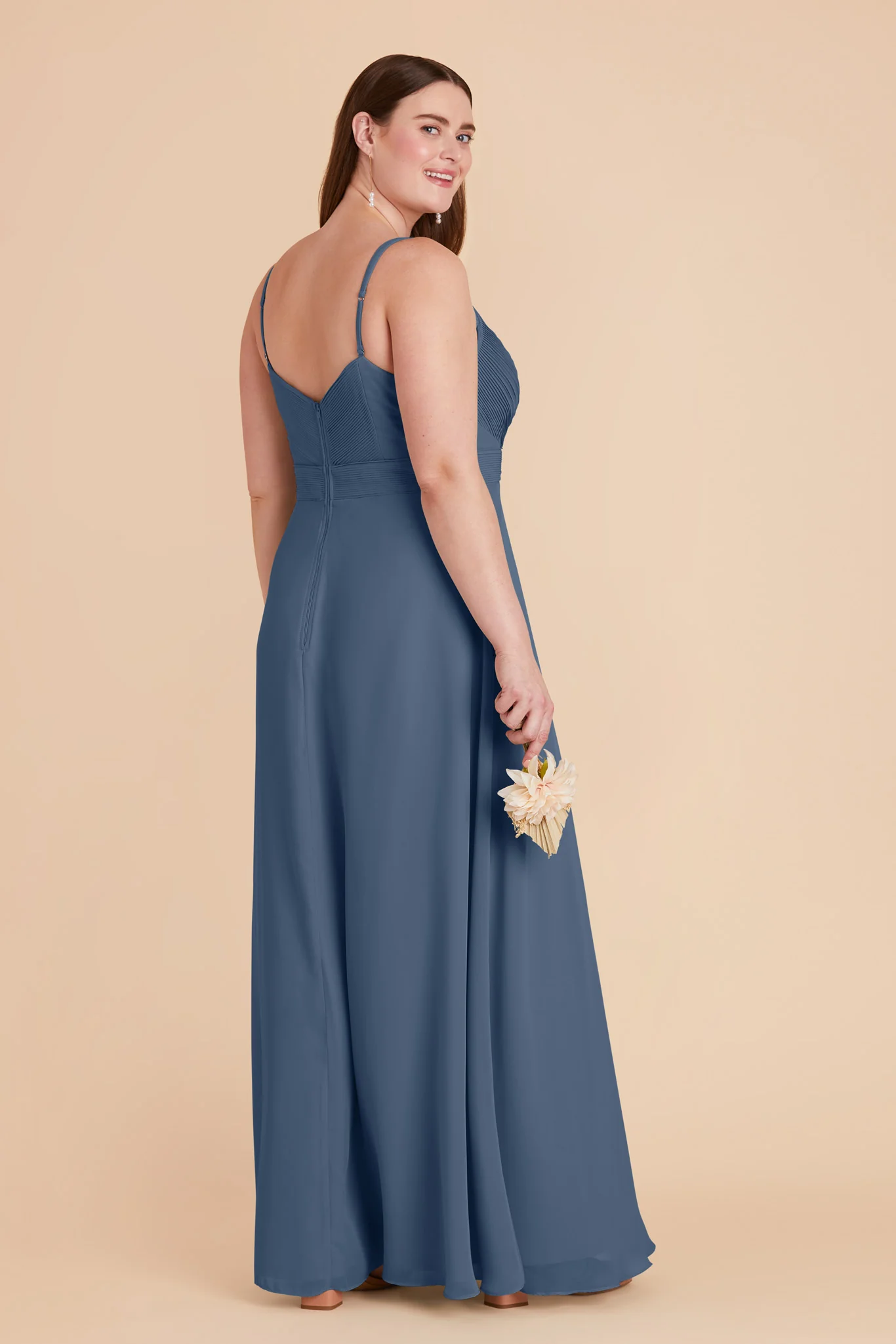 Deborah Chiffon Dress - Twilight - Image 11