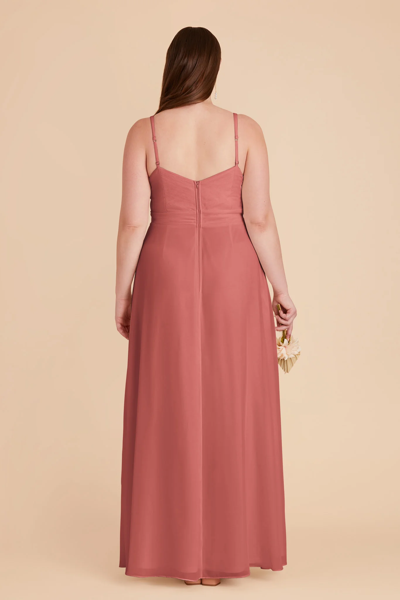 Deborah Chiffon Dress - Wild Rose - Image 12