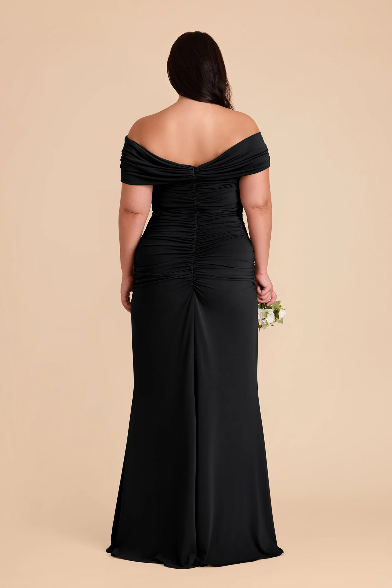 Denise Luxe Stretch Knit Dress - Black - Image 22