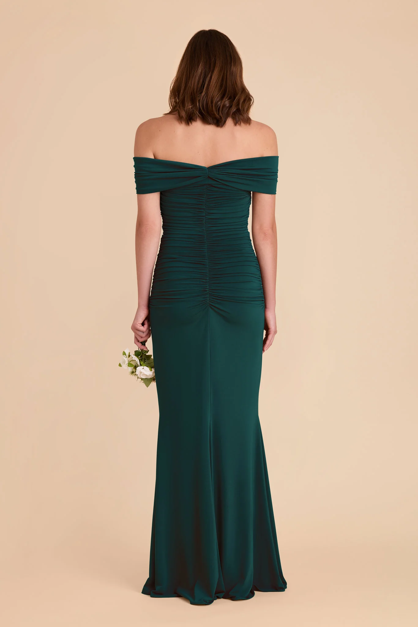 Denise Luxe Stretch Knit Dress - Emerald - Image 14