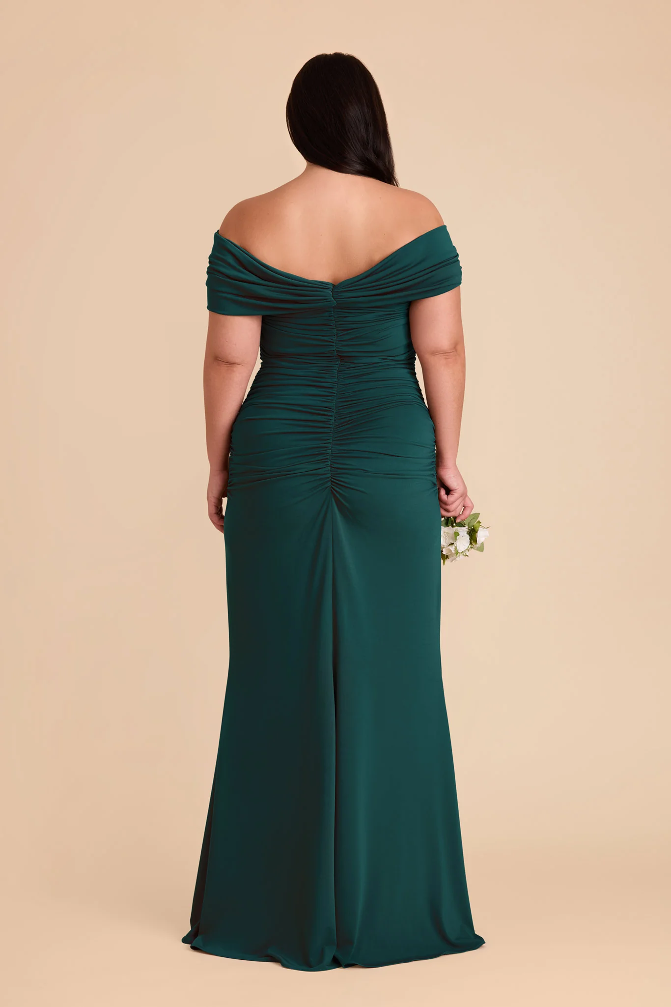 Denise Luxe Stretch Knit Dress - Emerald - Image 22