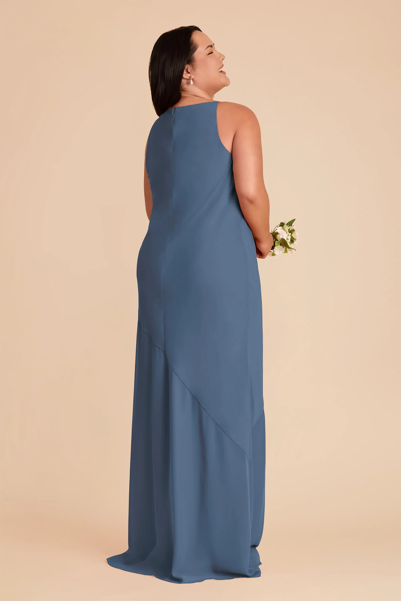 Destiny Chiffon Dress - Twilight - Image 7