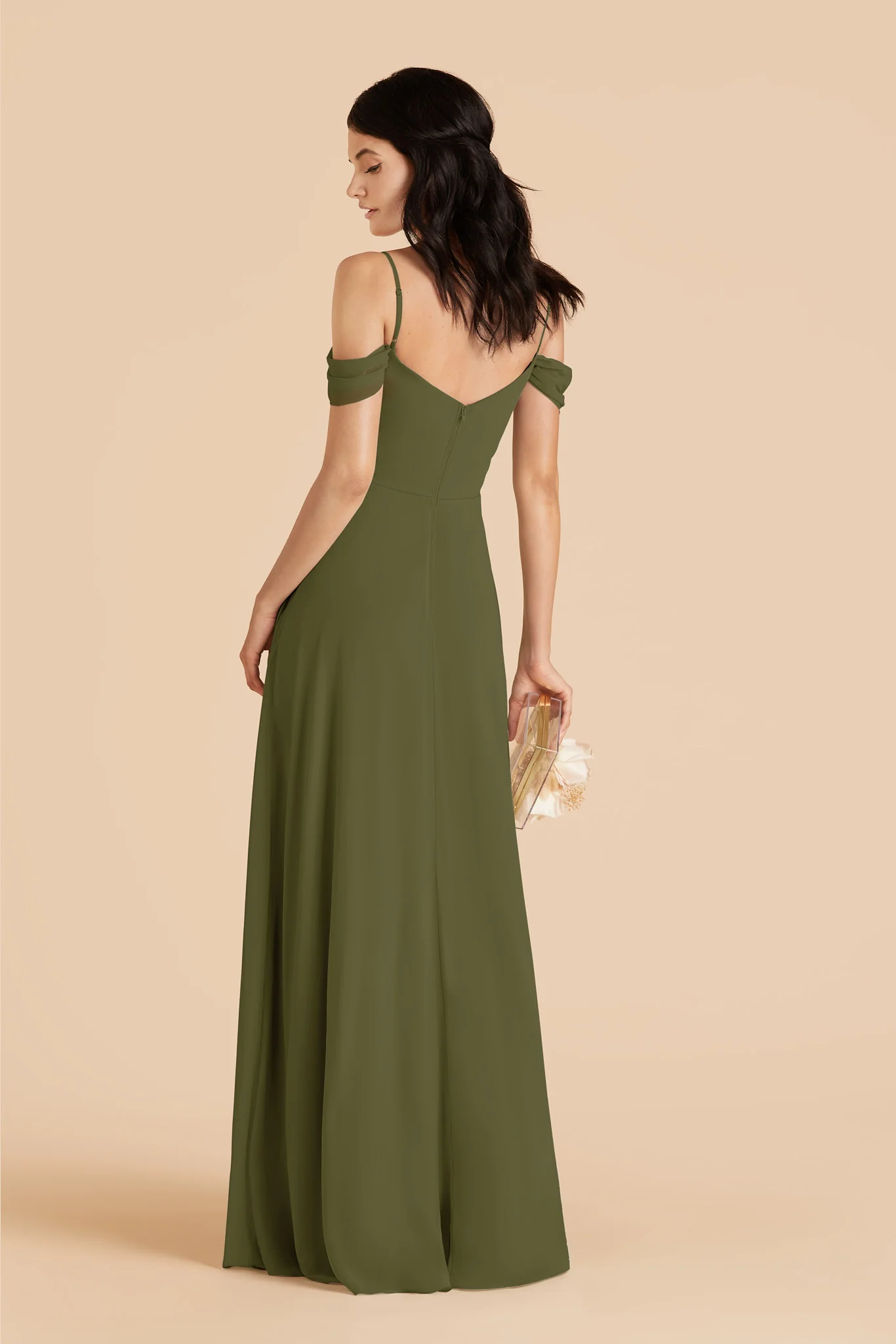 Devin Chiffon Dress - Martini - Image 3