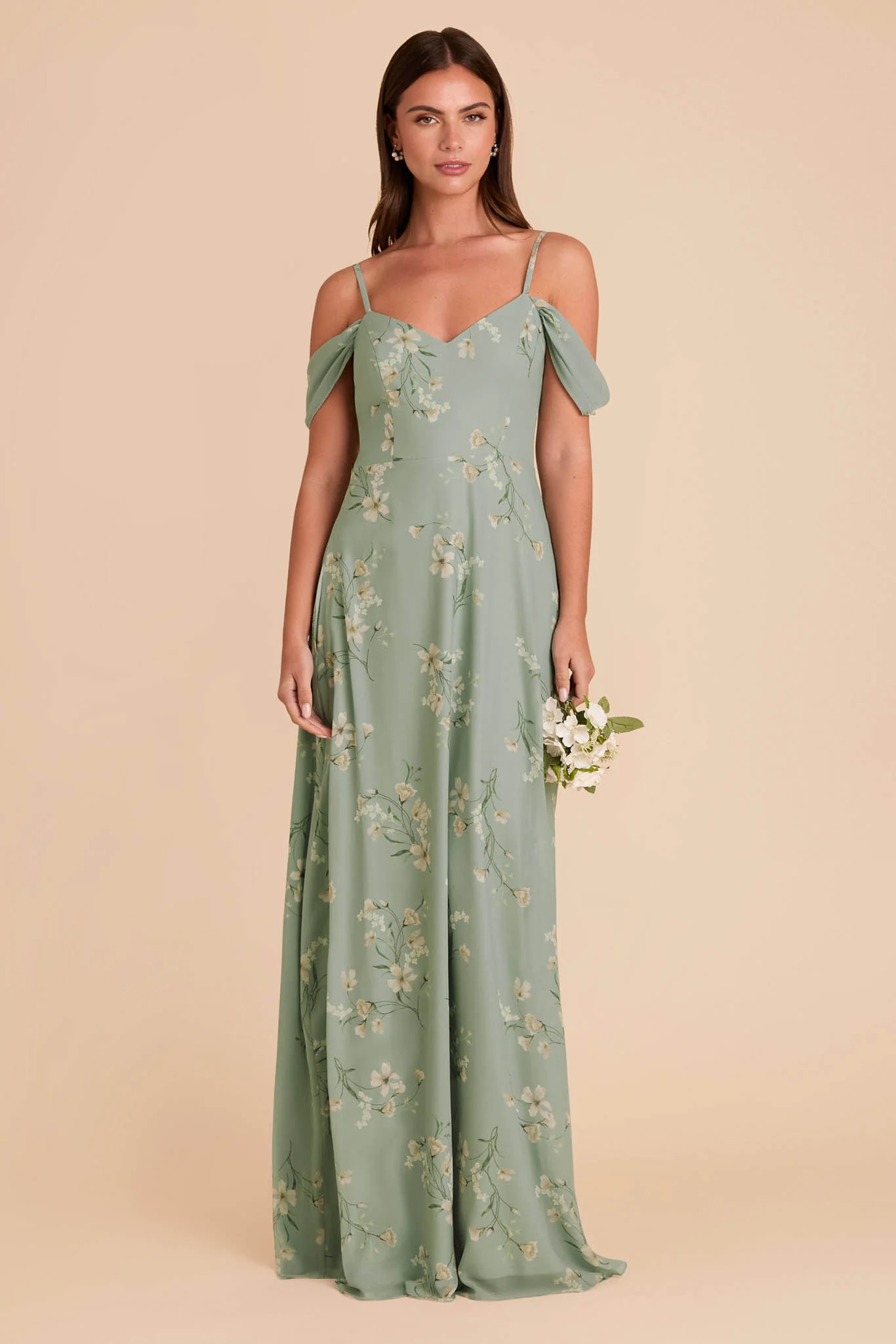 Devin Chiffon Dress - Sage Le Fleur